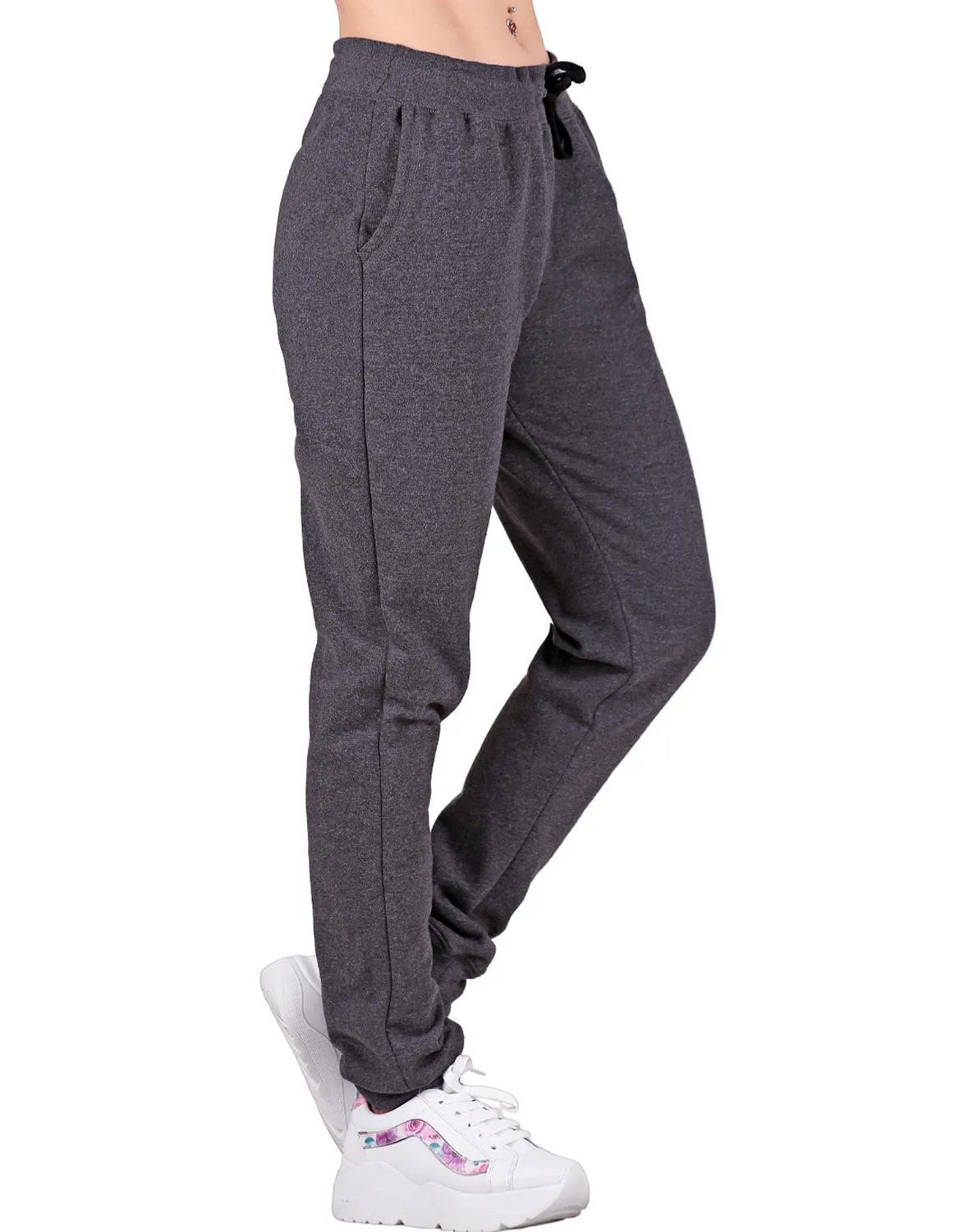 Pants Mujer Deportivo Jogger Gris Optima 56504049