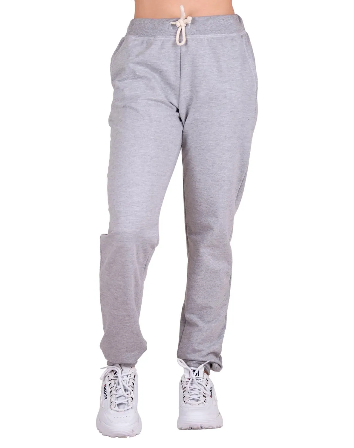 Pants Mujer Deportivo Jogger Gris Optima 56504203