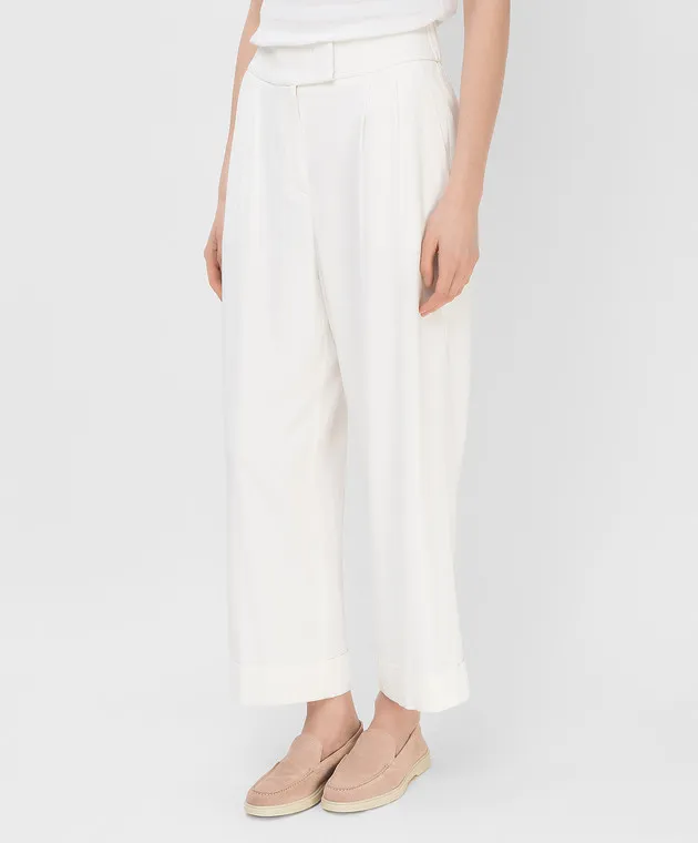Peserico White pants