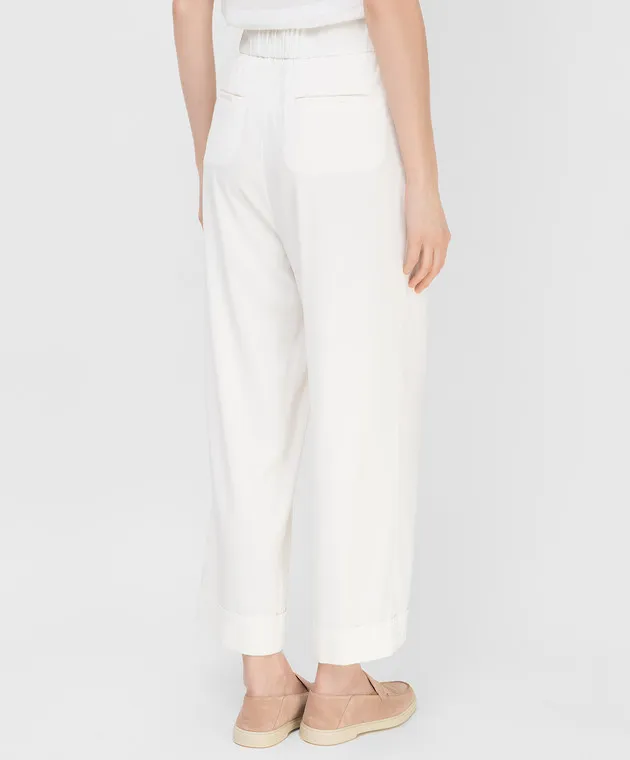 Peserico White pants