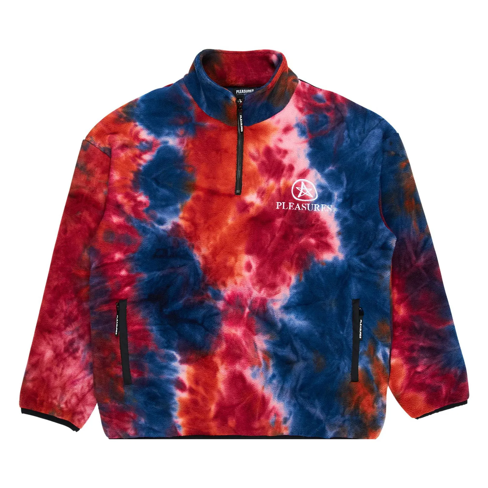 Pleasures Caffeine Polar Fleece Quarter Zip