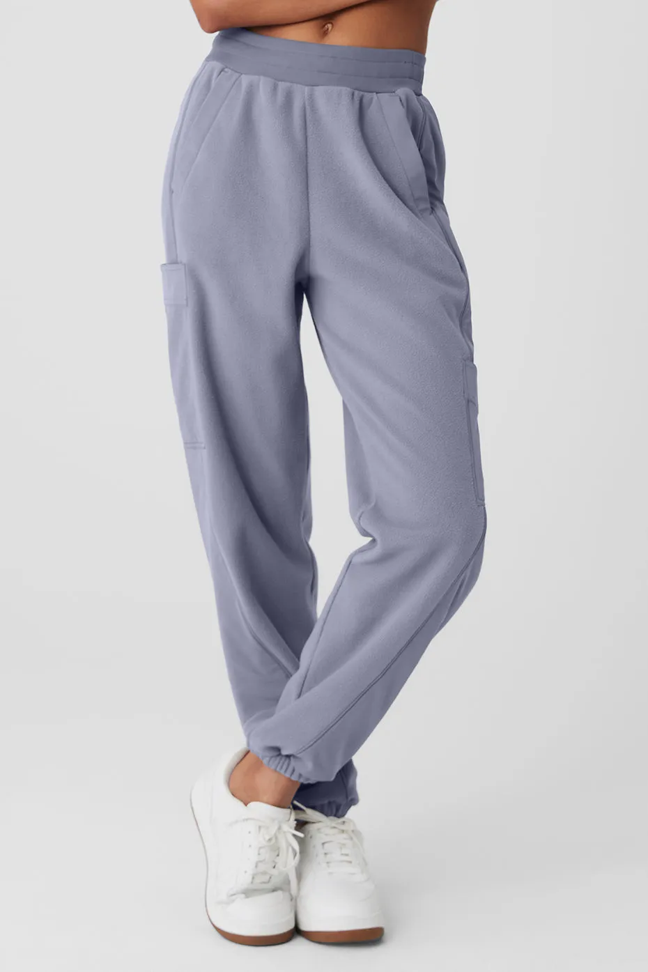 POLAR FLEECE WINTRY MIX PANT  FOG