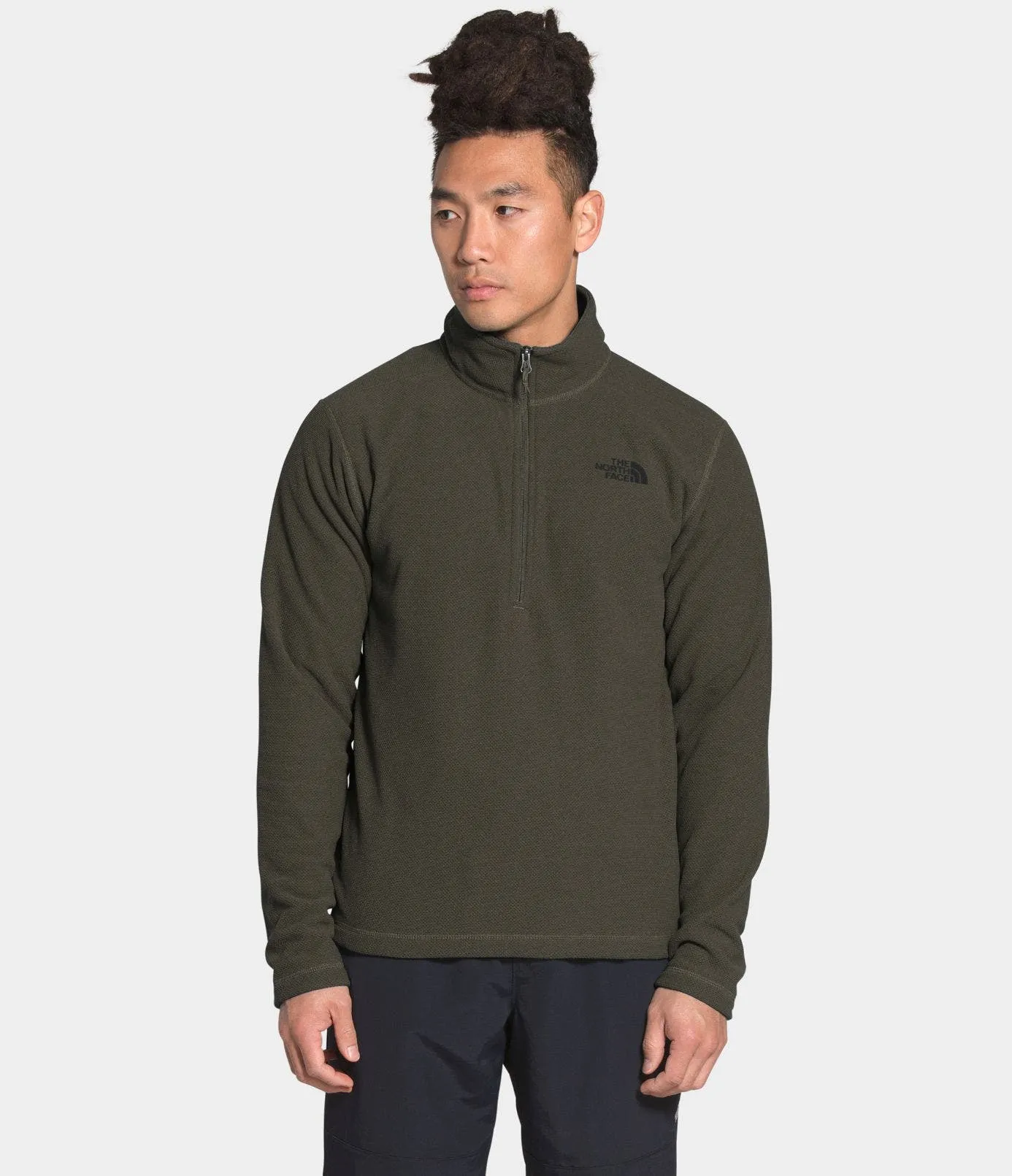 POLAR TEXTURED CAP ROCK 1/4 ZIP HOMBRE