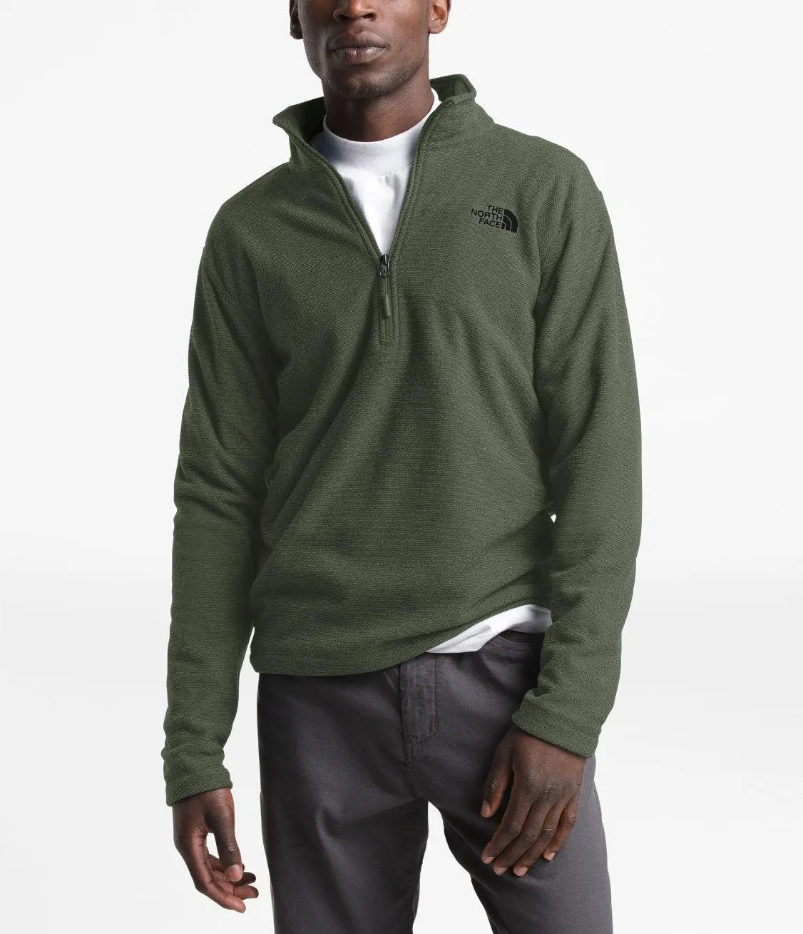 POLAR TEXTURED CAP ROCK 1/4 ZIP HOMBRE
