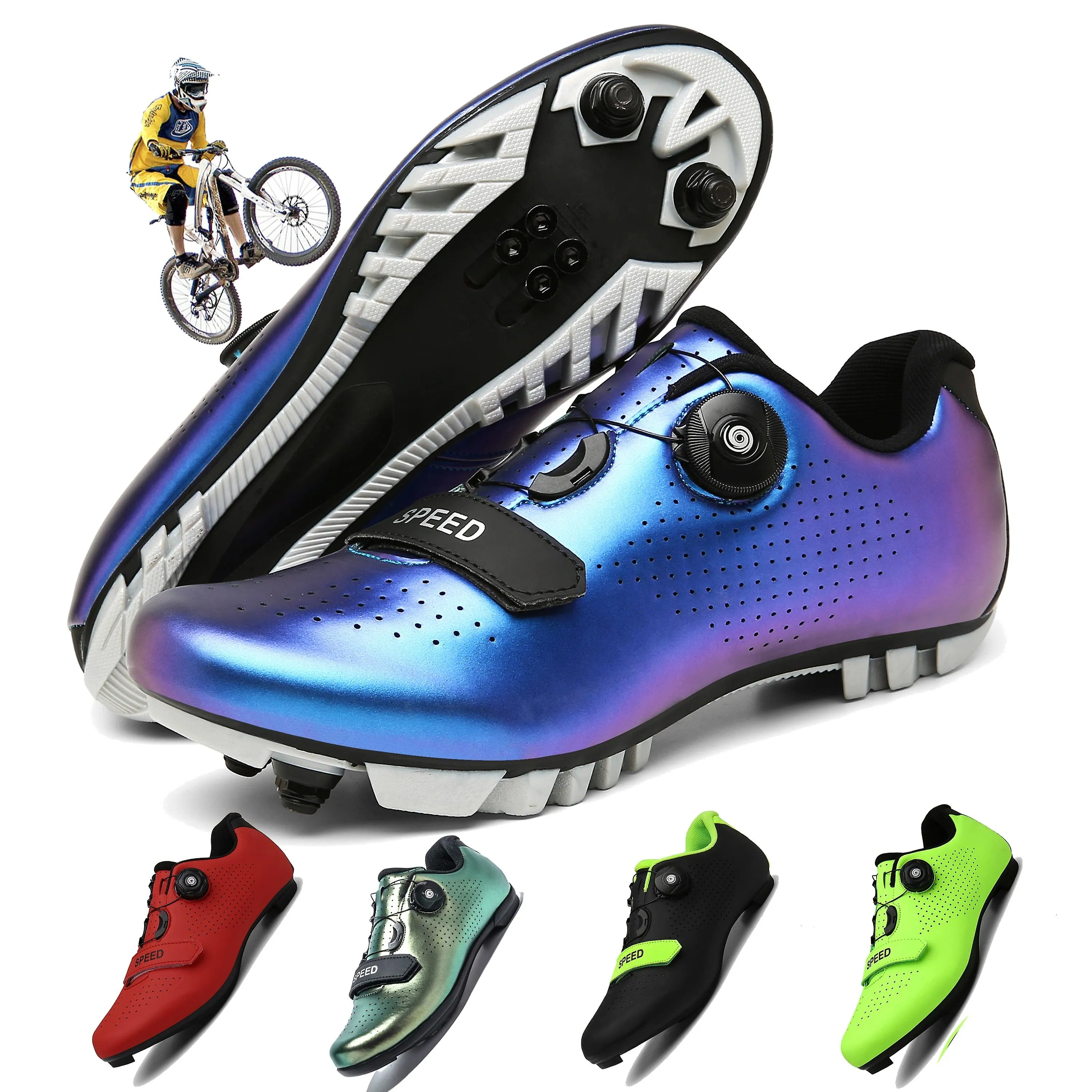 RACING BICYCLE HOOK LOOP SHOES, WOMEN SETD