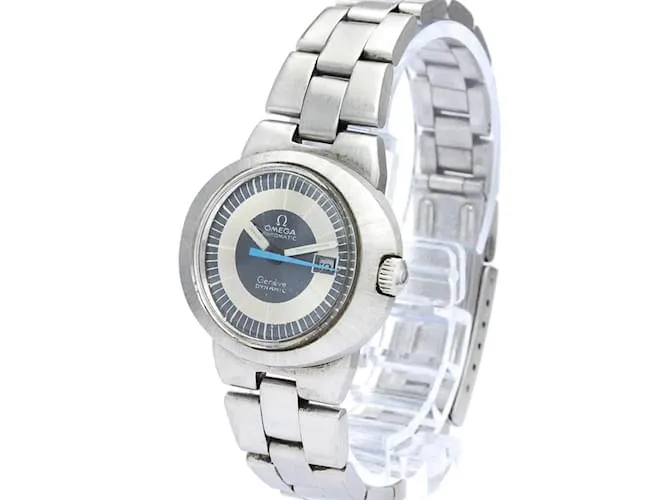 Reloj automático para mujeres Omega Geneve Dynamic de acero vintage 
