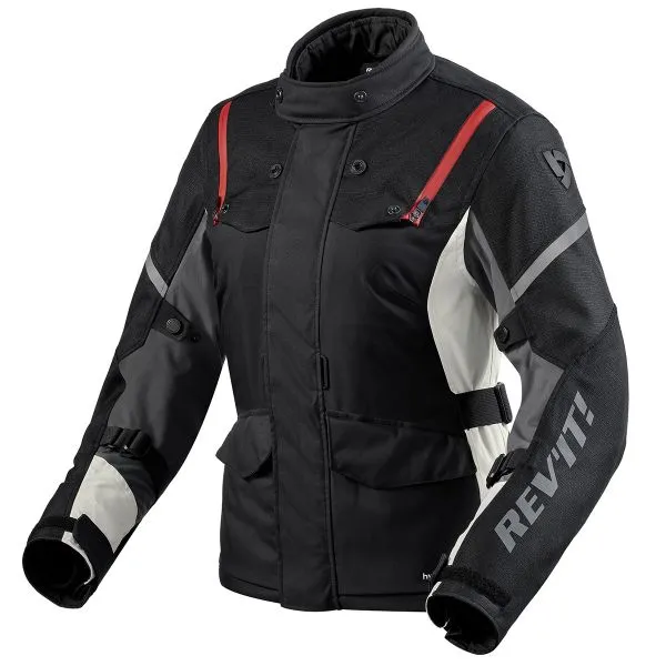 REV'IT Horizon 3 H2O Ladies Black Red 