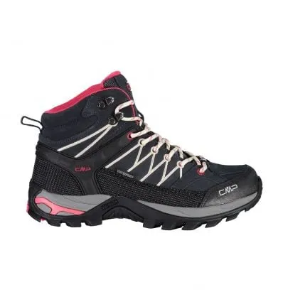 RIGEL MID TREKKING SHOES WP Shoes (Antacite Off White) Mujer