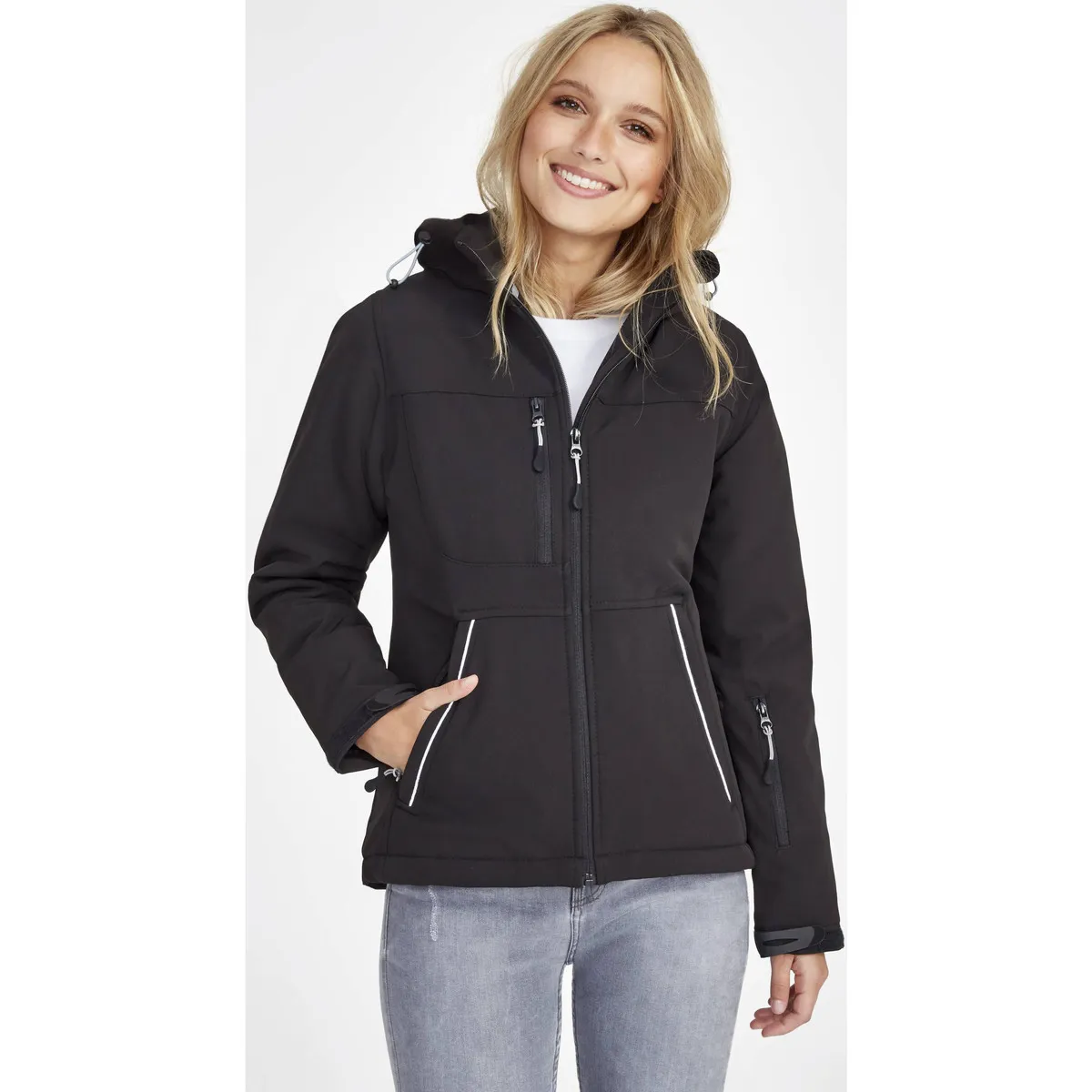 ROCK WOMEN WINTER  SOFTSHELL ACOLCHADO