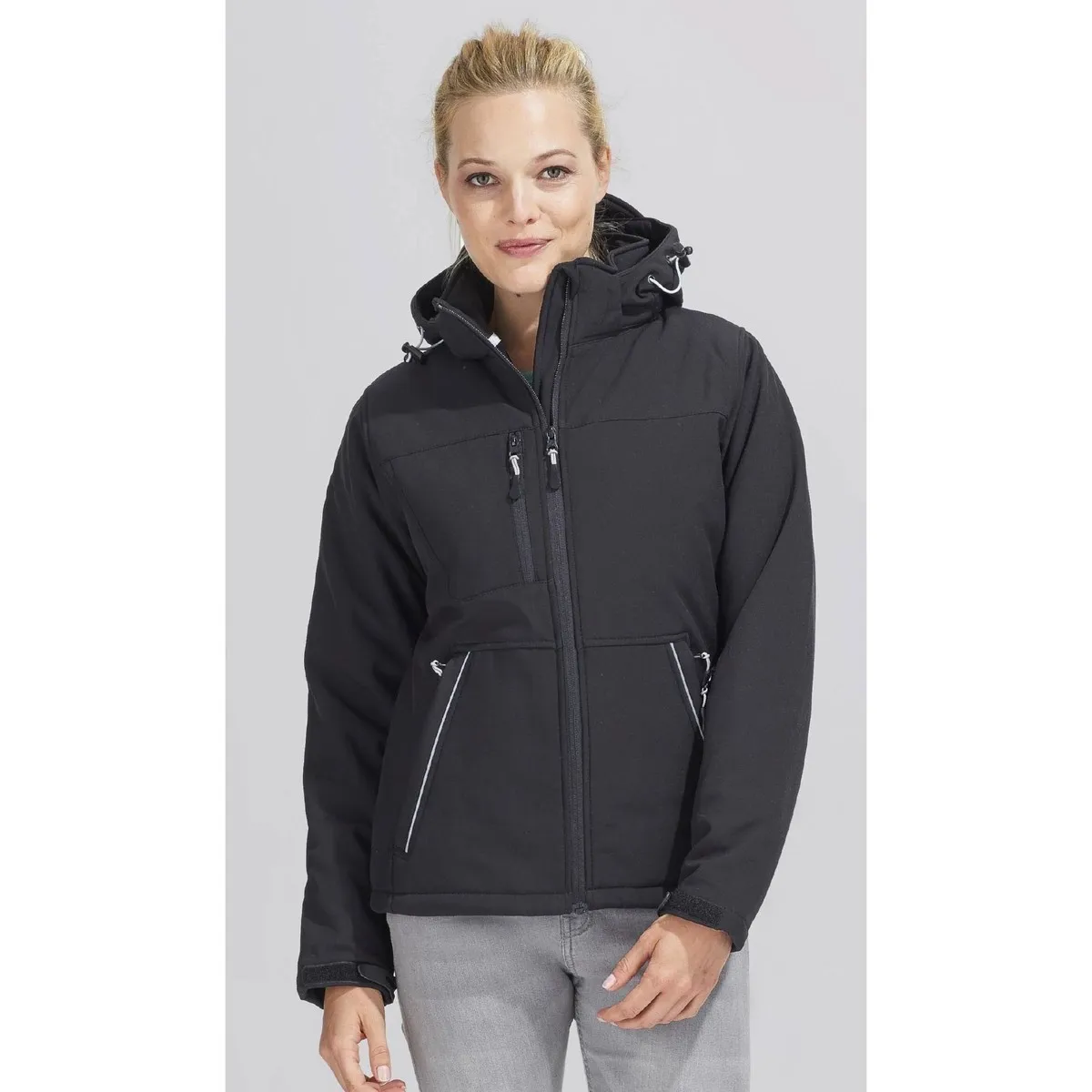 ROCK WOMEN WINTER  SOFTSHELL ACOLCHADO