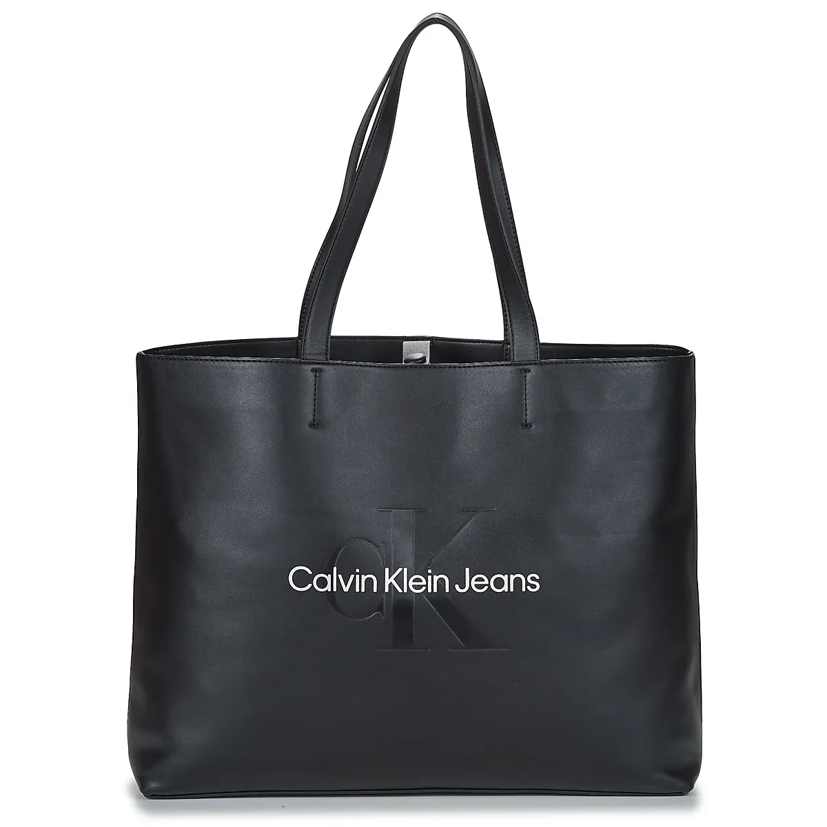 SCULPTED SLIM TOTE34 MONO