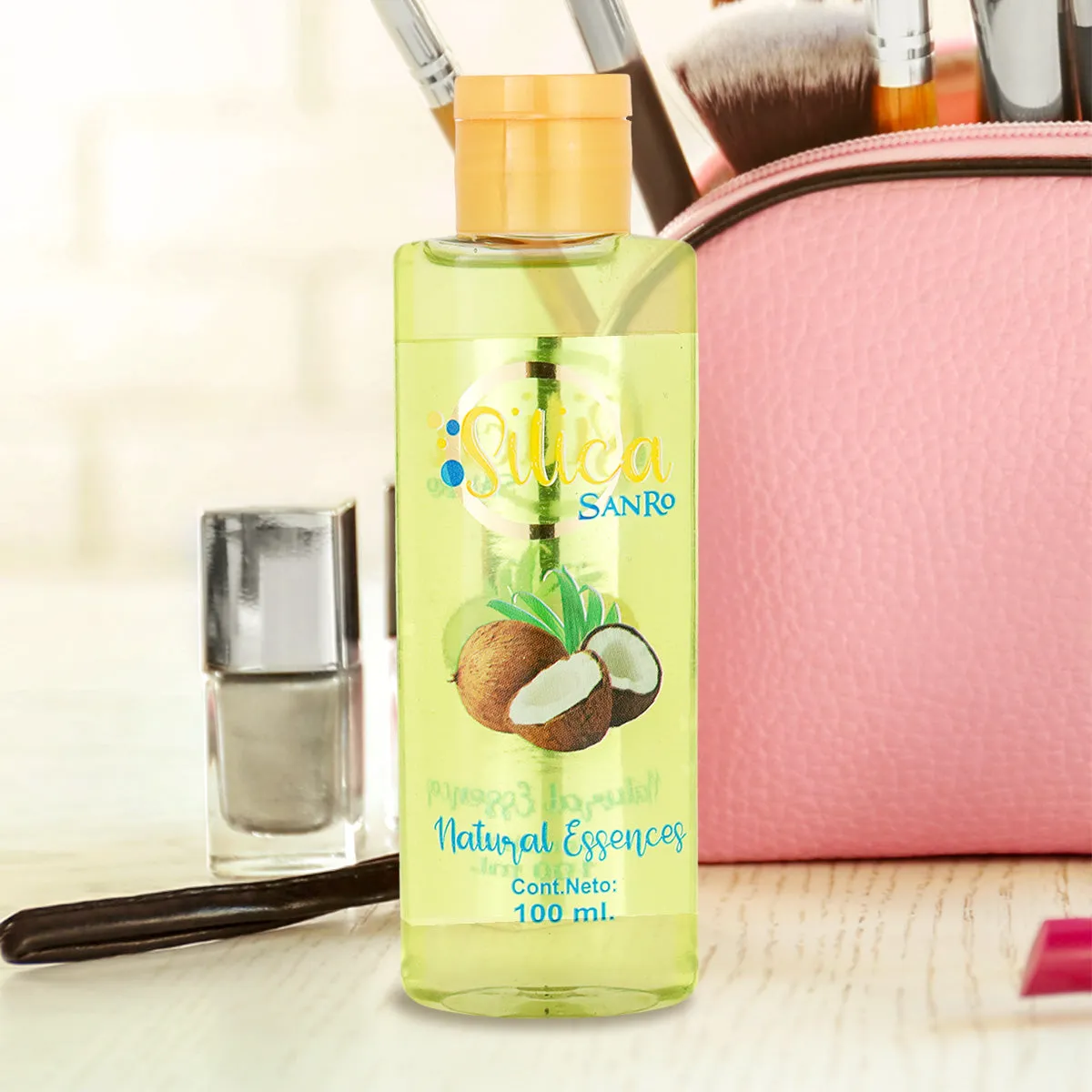 Silica Profesional para Cabello SANRO, Coco 100ml