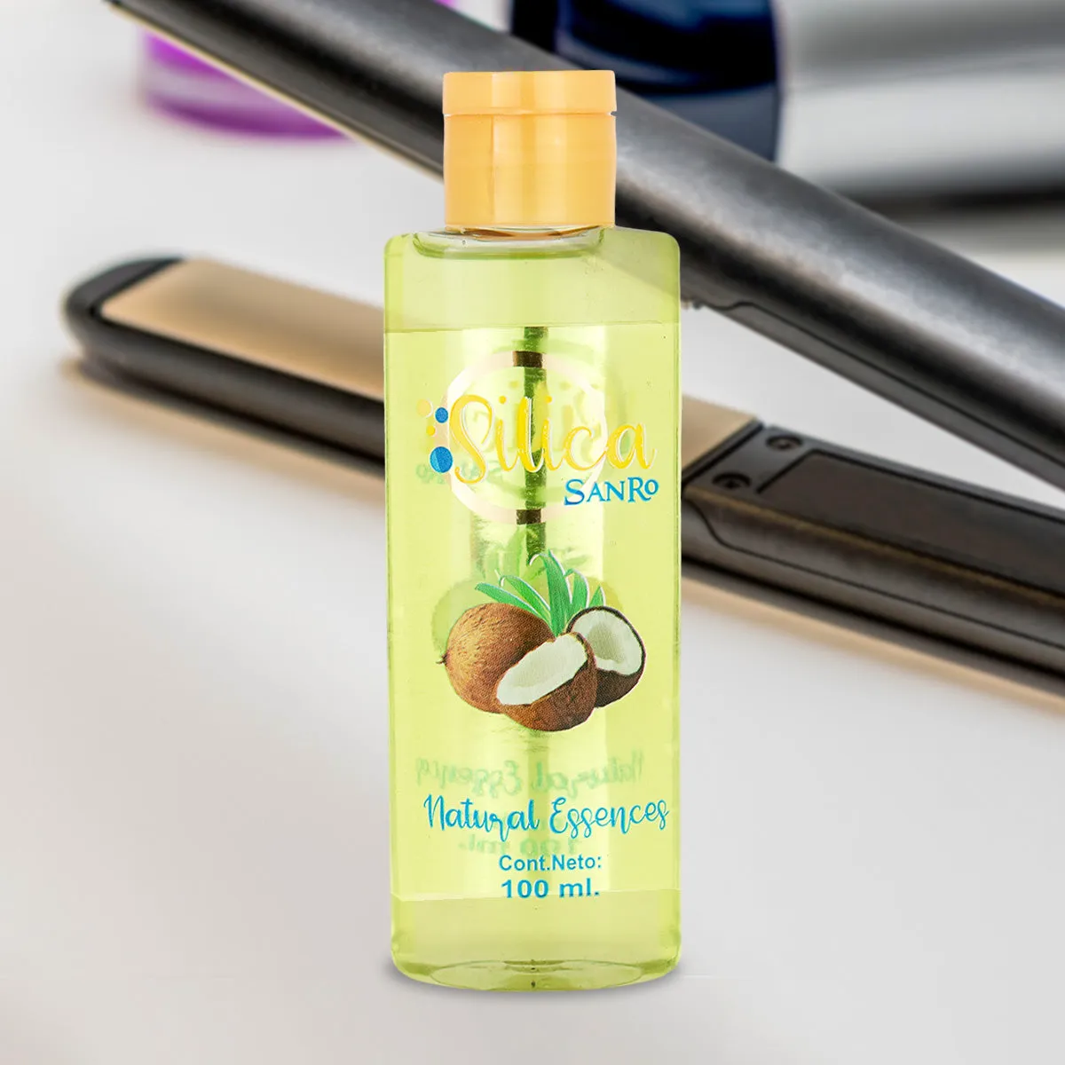Silica Profesional para Cabello SANRO, Coco 100ml