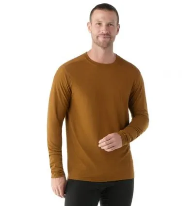 SMARTWOOL CLASSIC MEN'S ALLSEASON MERINO BASE LAY FOX BROWN ( MEDIUM BROWN)