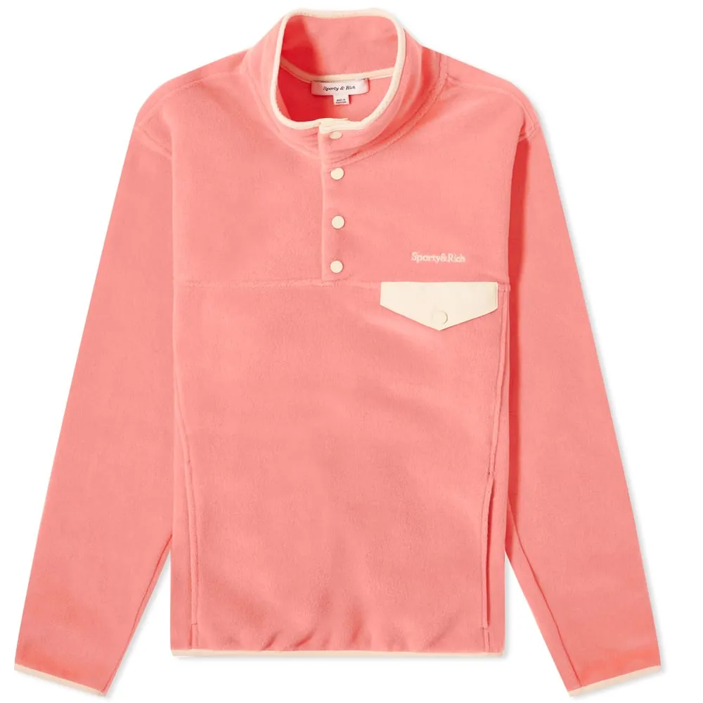 Sporty & Rich Serif Logo Polar Sweat