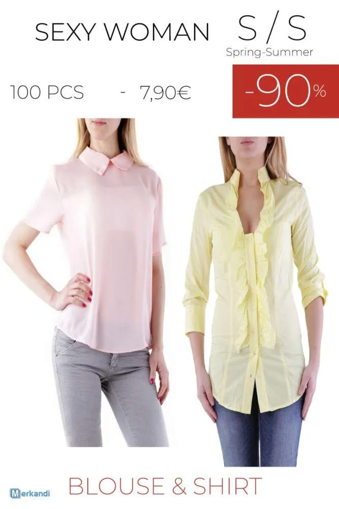 STOCK CAMISA Y BLUSA SEXY WOMEN PRIMAVERA/VERANO