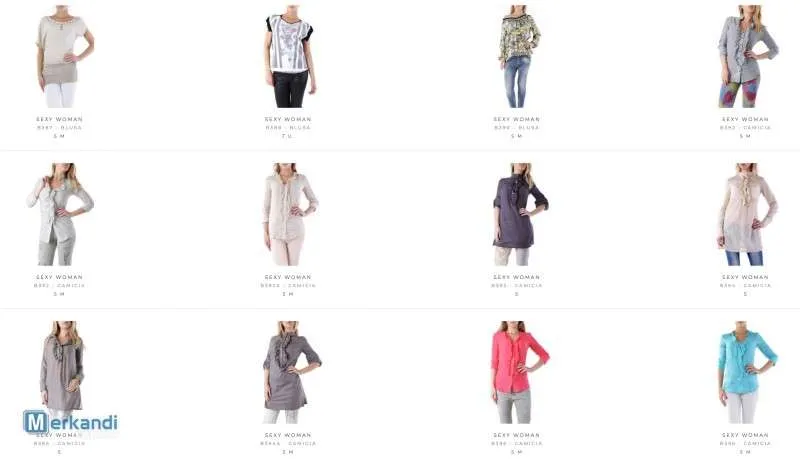 STOCK CAMISA Y BLUSA SEXY WOMEN PRIMAVERA/VERANO