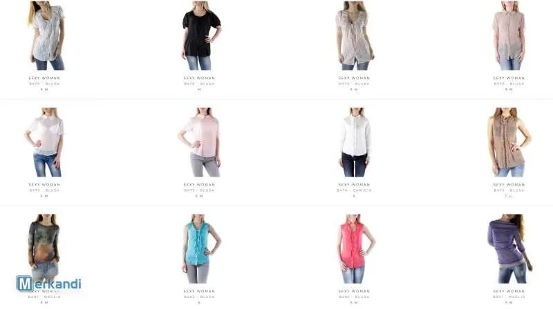 STOCK CAMISA Y BLUSA SEXY WOMEN PRIMAVERA/VERANO