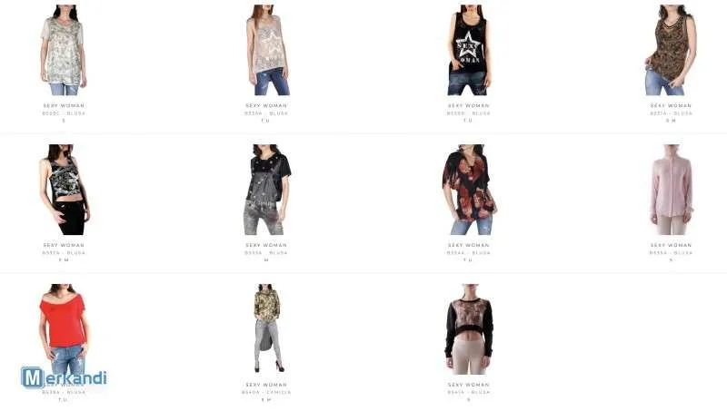 STOCK CAMISA Y BLUSA SEXY WOMEN PRIMAVERA/VERANO