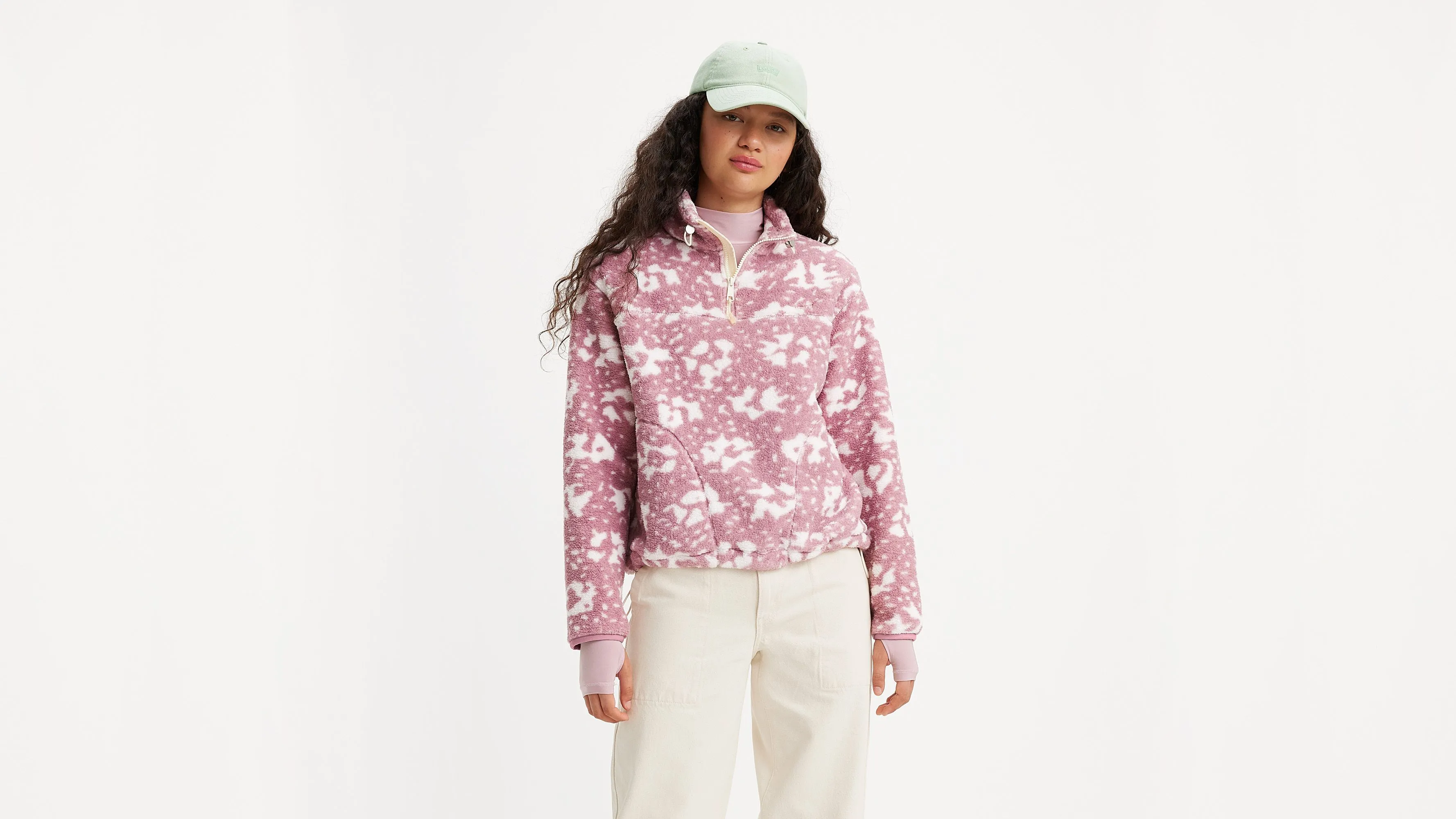 SUDADERA BIGFOOT QUARTERZIP SHERPA