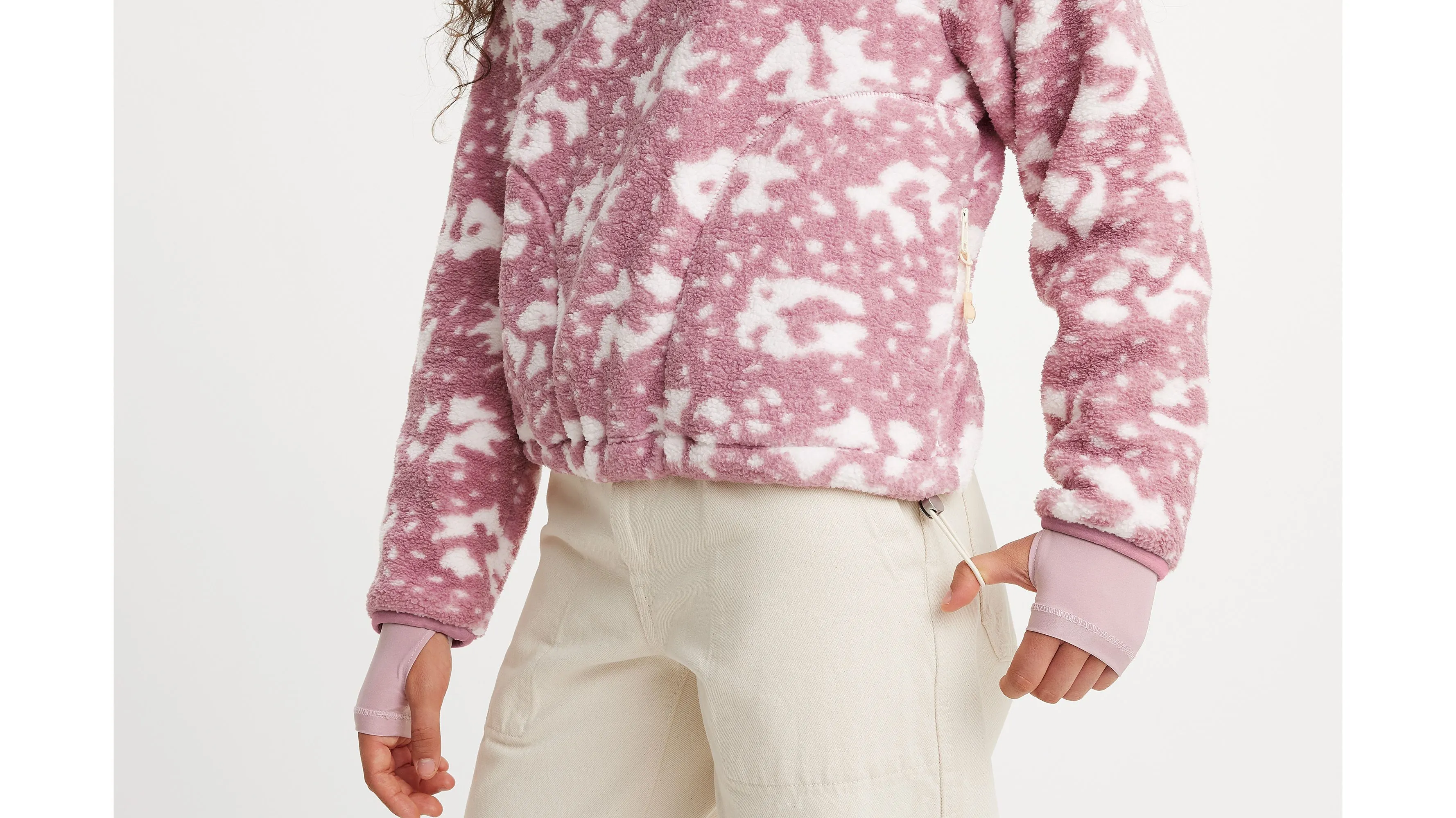 SUDADERA BIGFOOT QUARTERZIP SHERPA