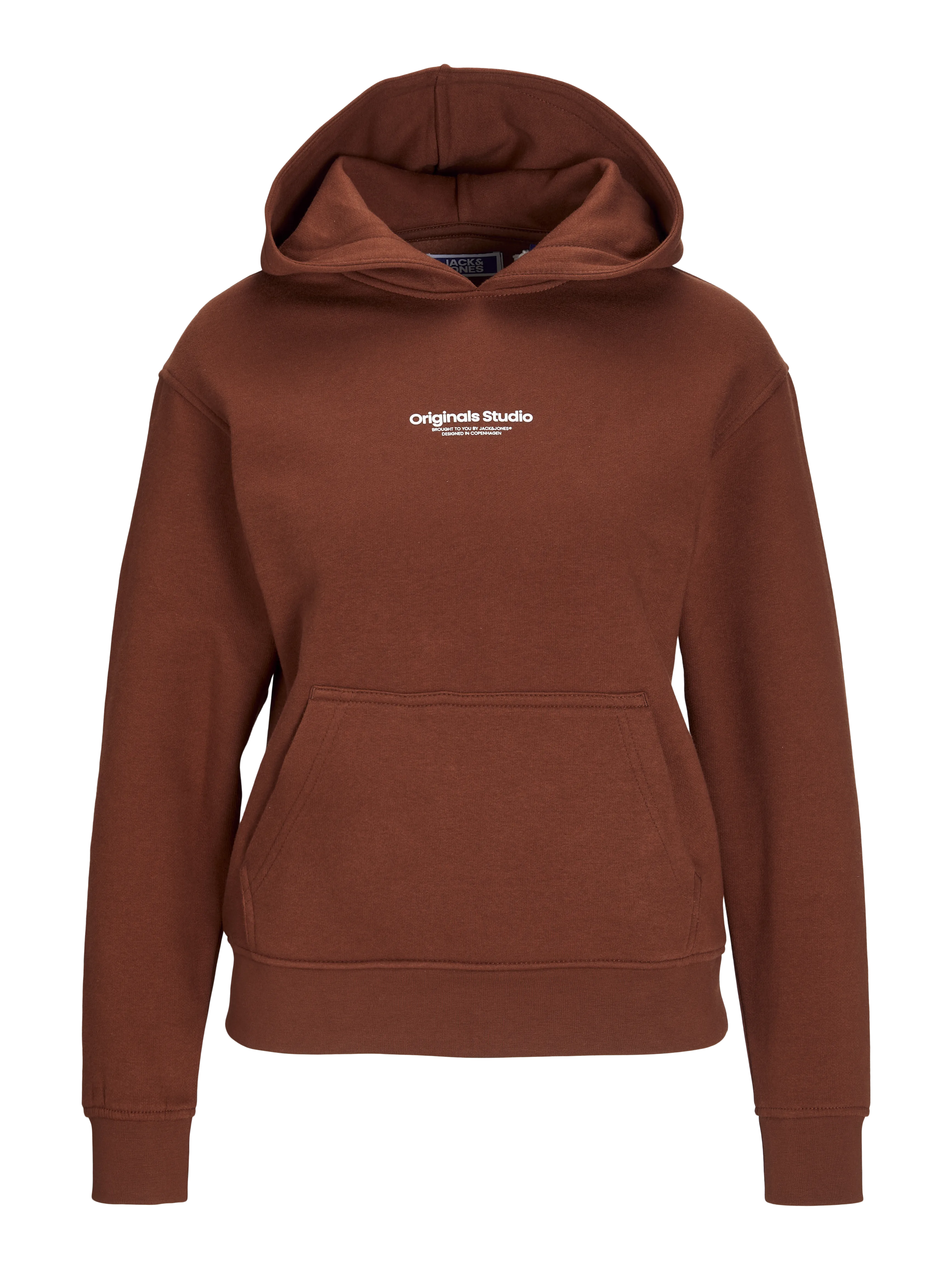 Sudadera con capucha Estampado Junior | Rojo oscuro | Jack & Jones®