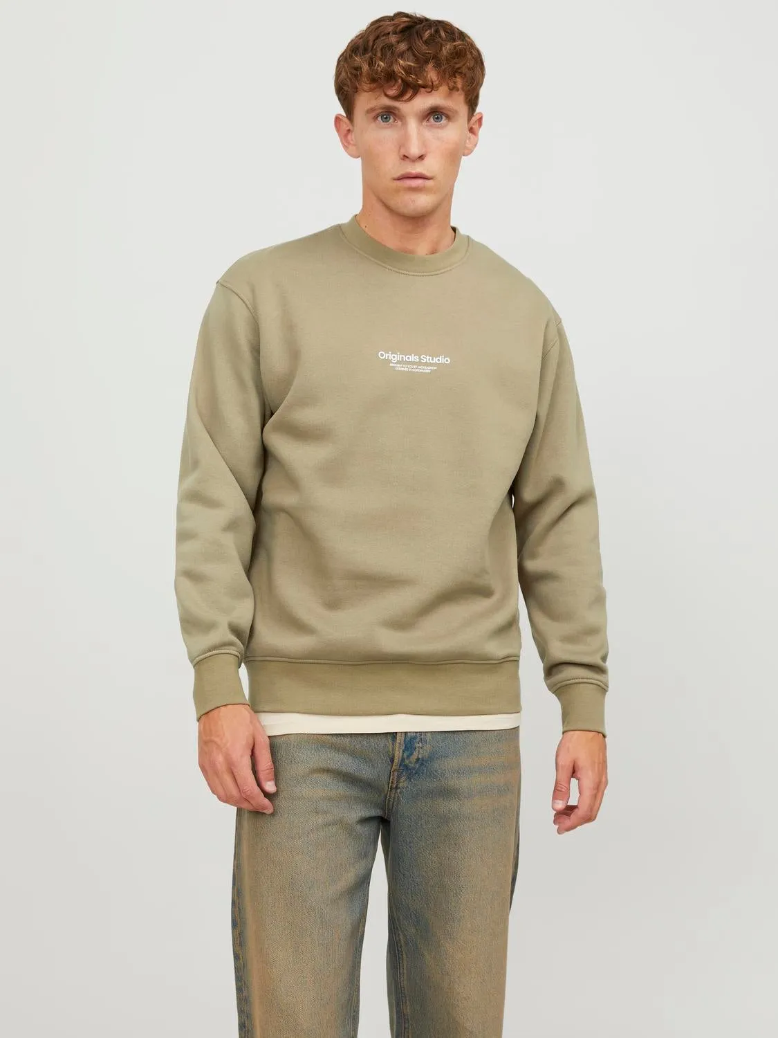 Sudadera Estampado | Verde intermedio | Jack & Jones®