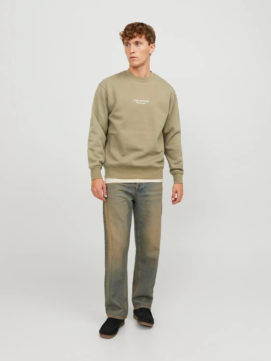 Sudadera Estampado | Verde intermedio | Jack & Jones®