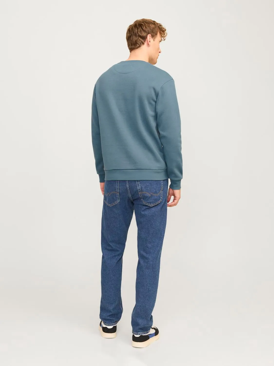Sudadera Liso | Azul intermedio | Jack & Jones®