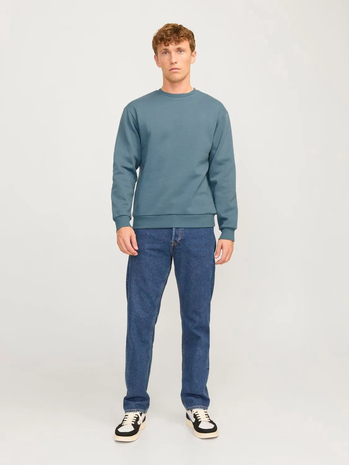 Sudadera Liso | Azul intermedio | Jack & Jones®