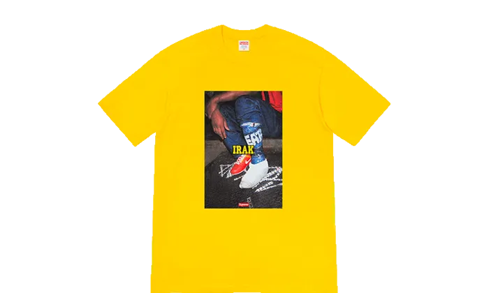 Supreme Irak Cast Tee Yellow
