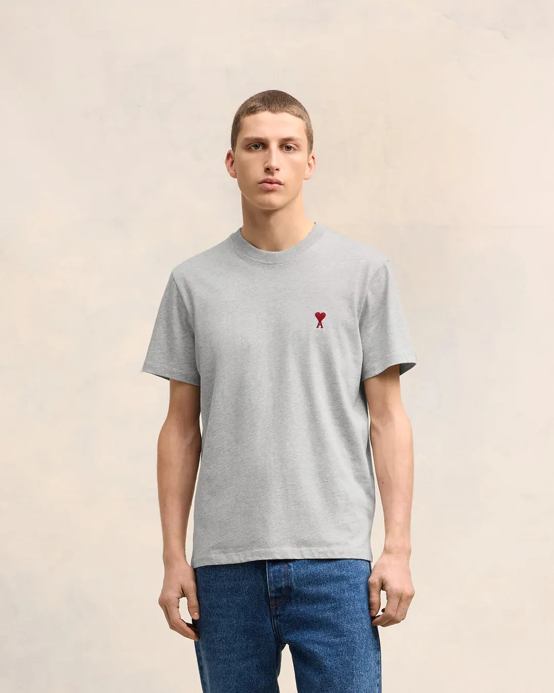 T Shirt Ami De Coeur Grey