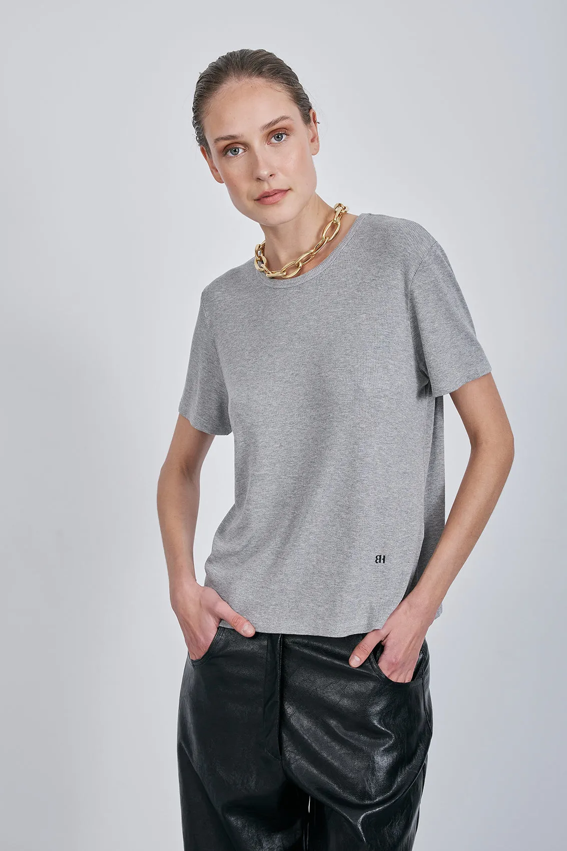 TSHIRT FLAVIA GREY