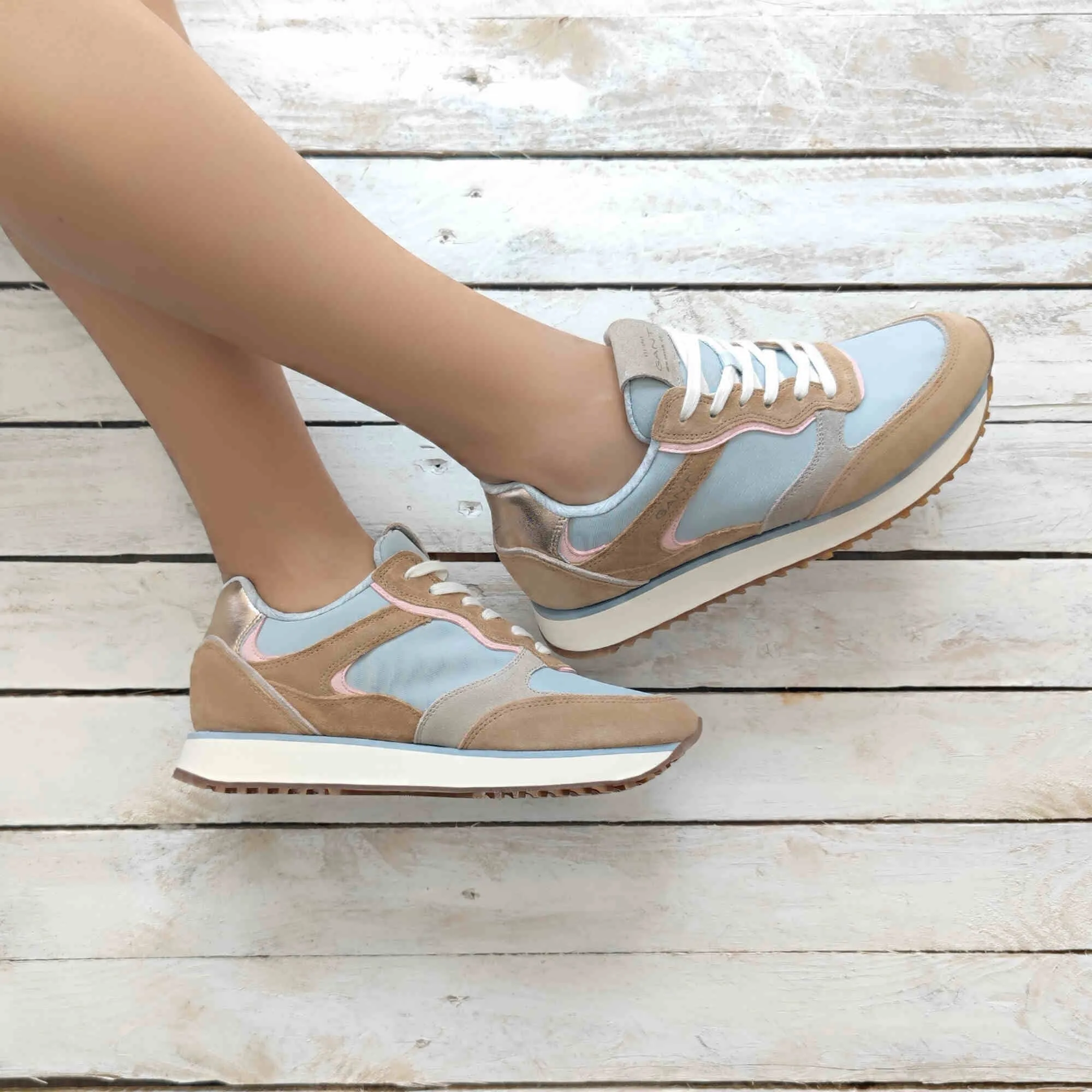 TENIS GANT BEVINDA MULTI BROWN 26537869G444