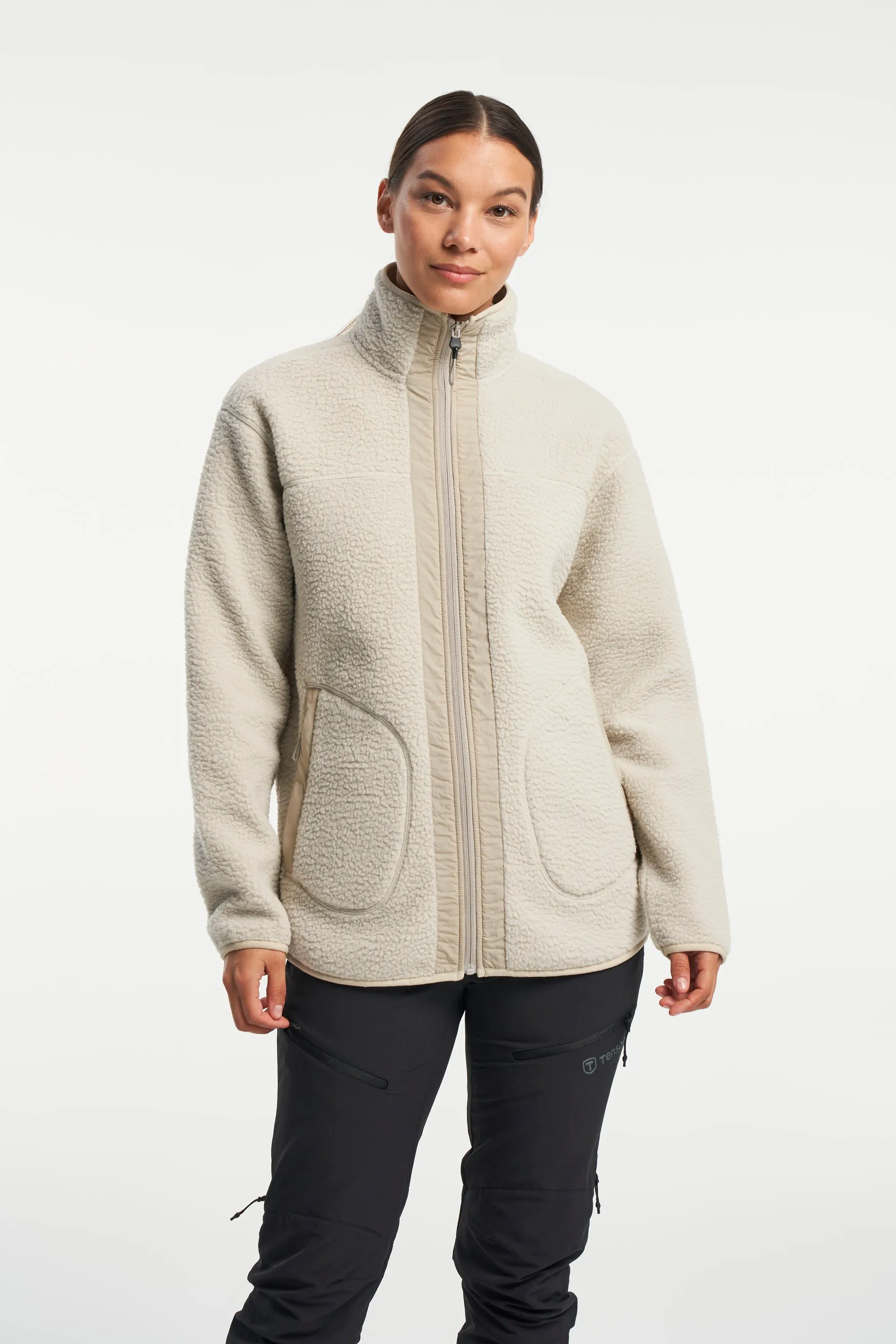 Tenson Yoke Full Zip W Sustained Grey