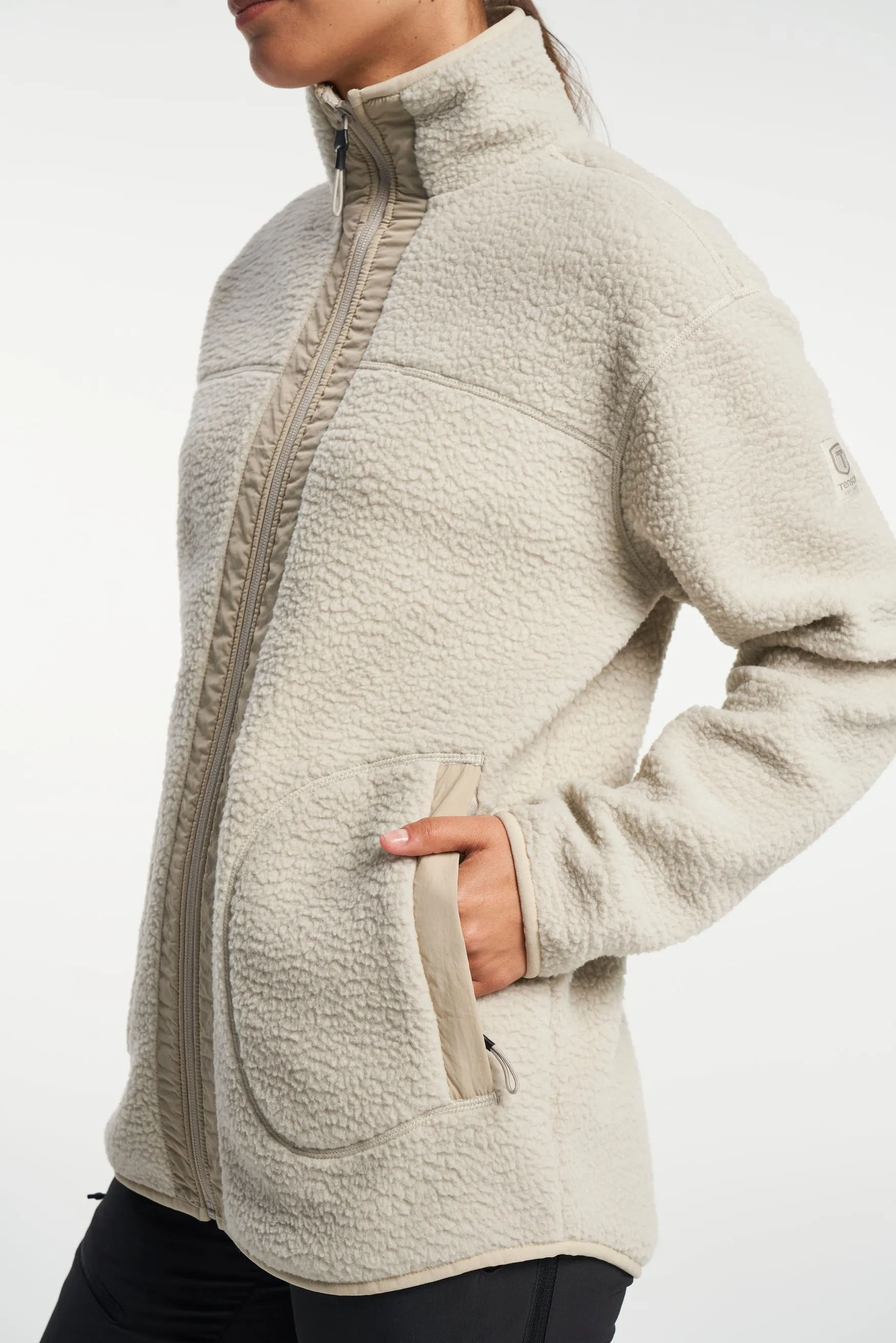 Tenson Yoke Full Zip W Sustained Grey