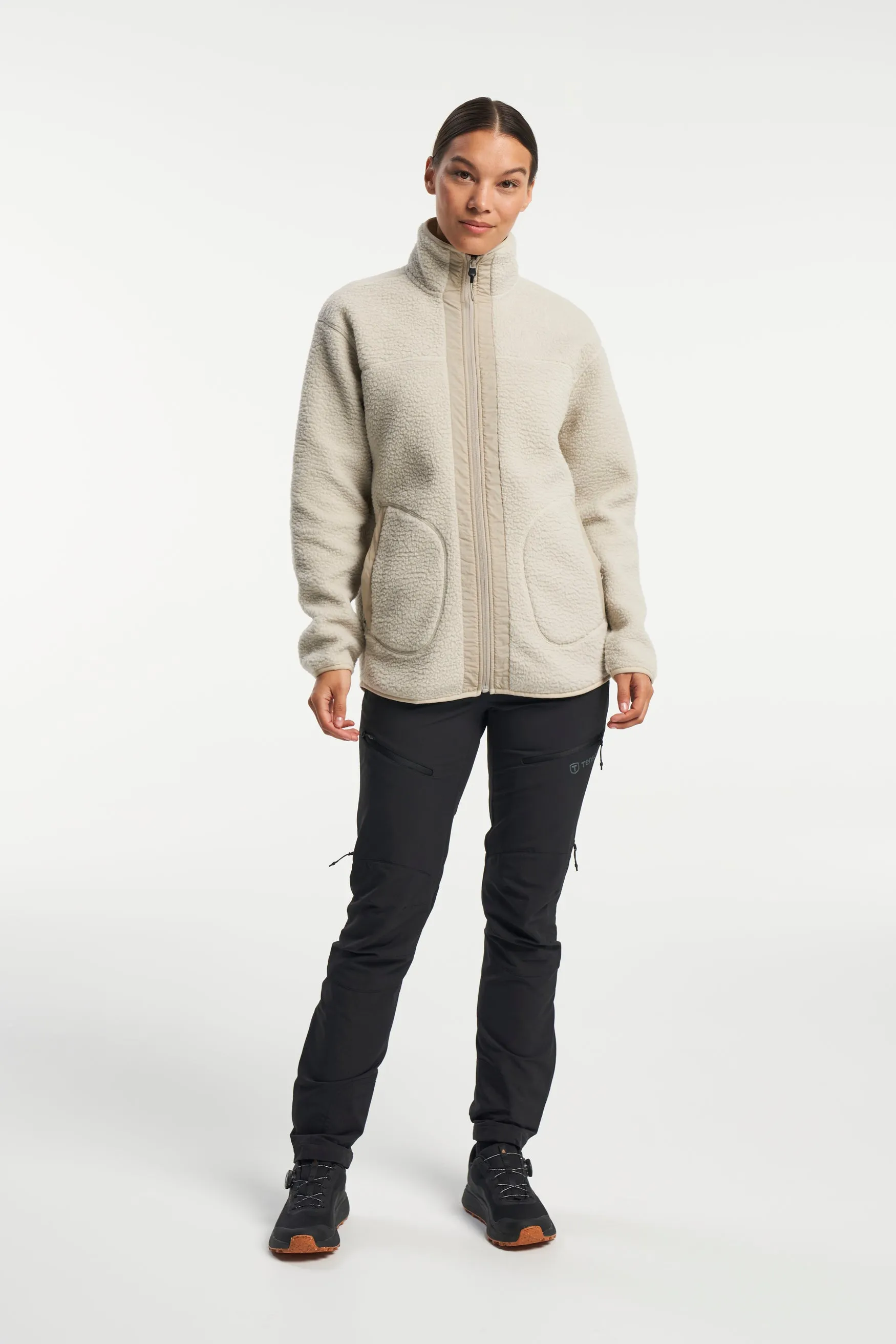 Tenson Yoke Full Zip W Sustained Grey