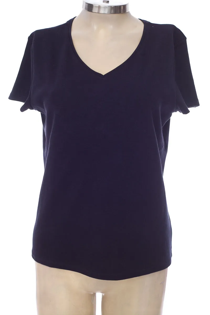 TOP / CAMISETA COLOR AZUL  ANN TAYLOR