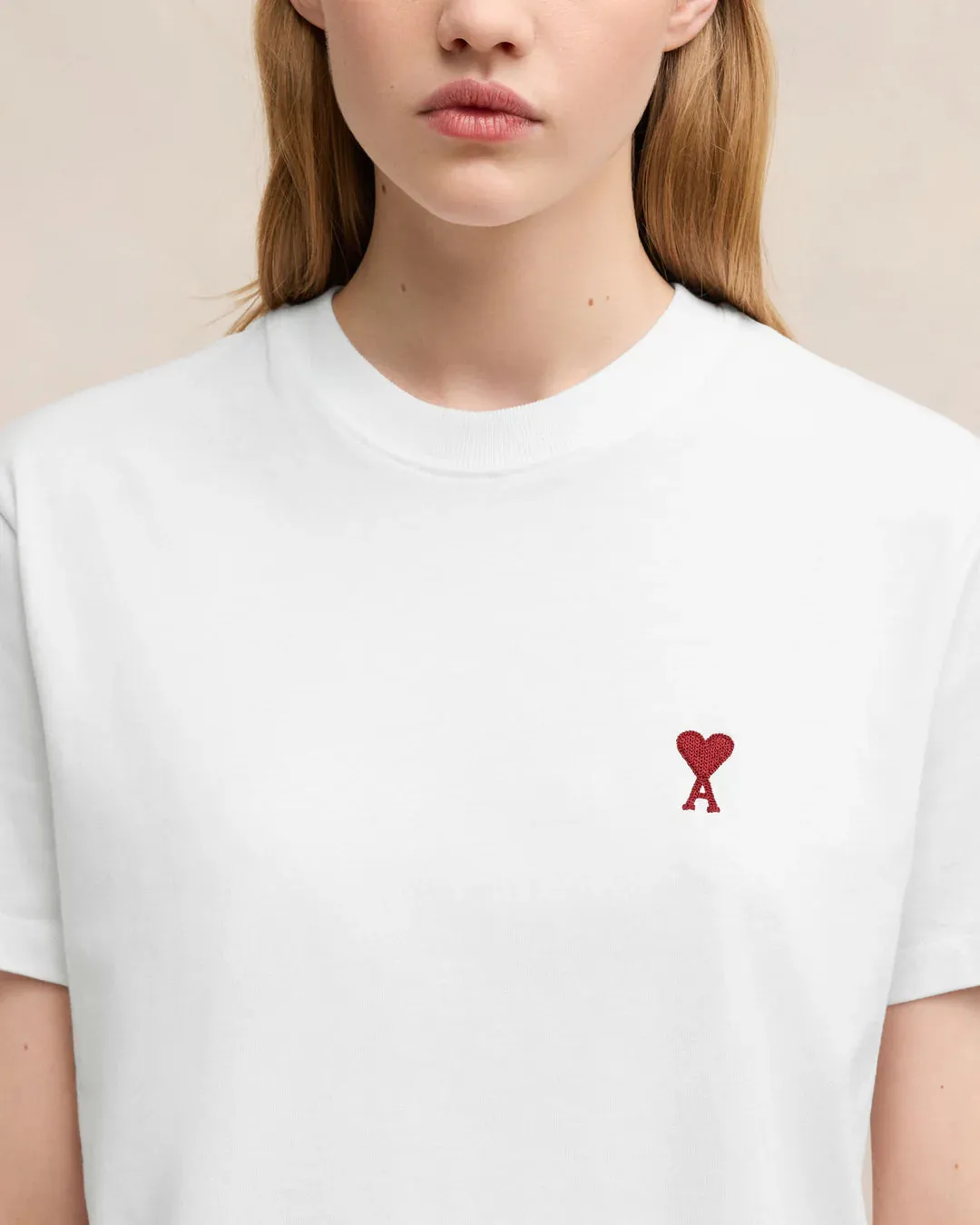 TShirt Ami De Coeur Grey Blanc