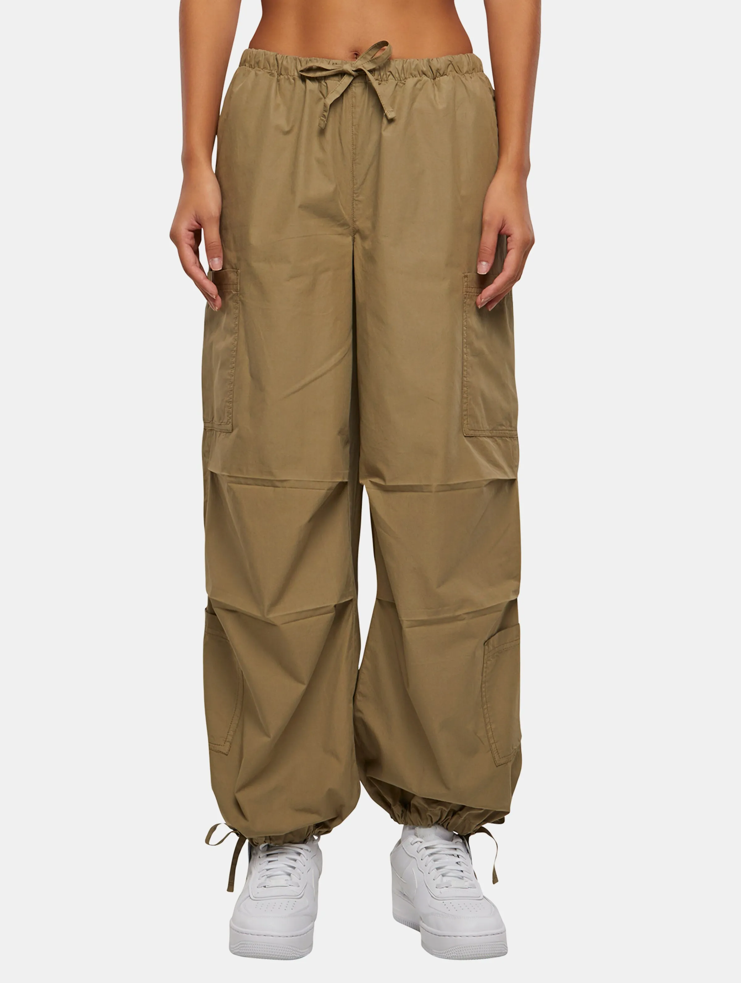 Urban Classics Ladies Cotton Parashute Cargohosen