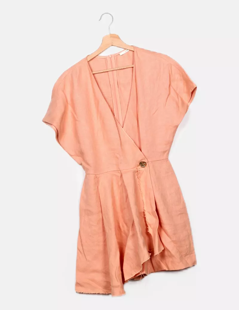 Uterqüe Mono rosa desflecado