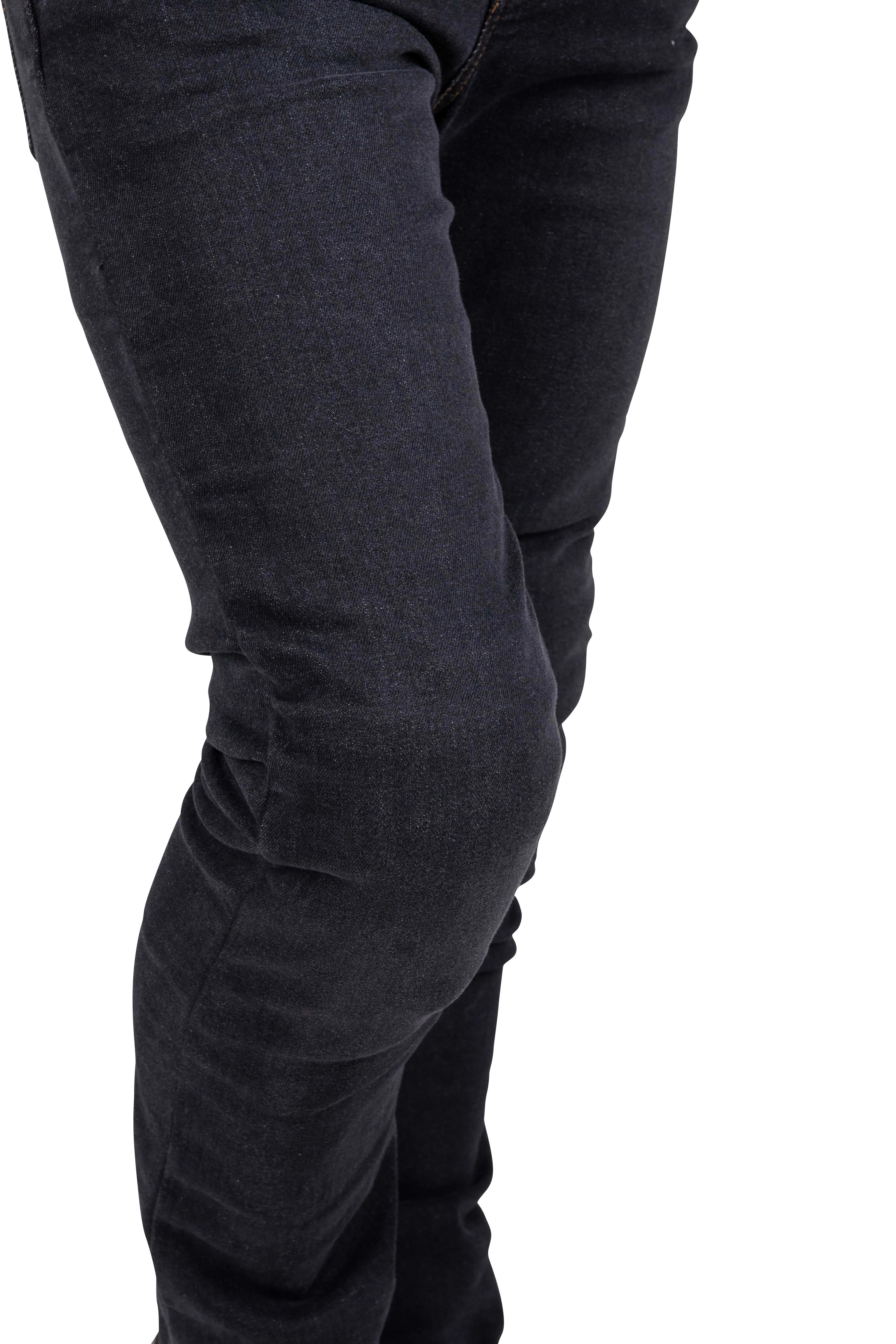 Vaqueros de Moto Course Jones Regular Negros