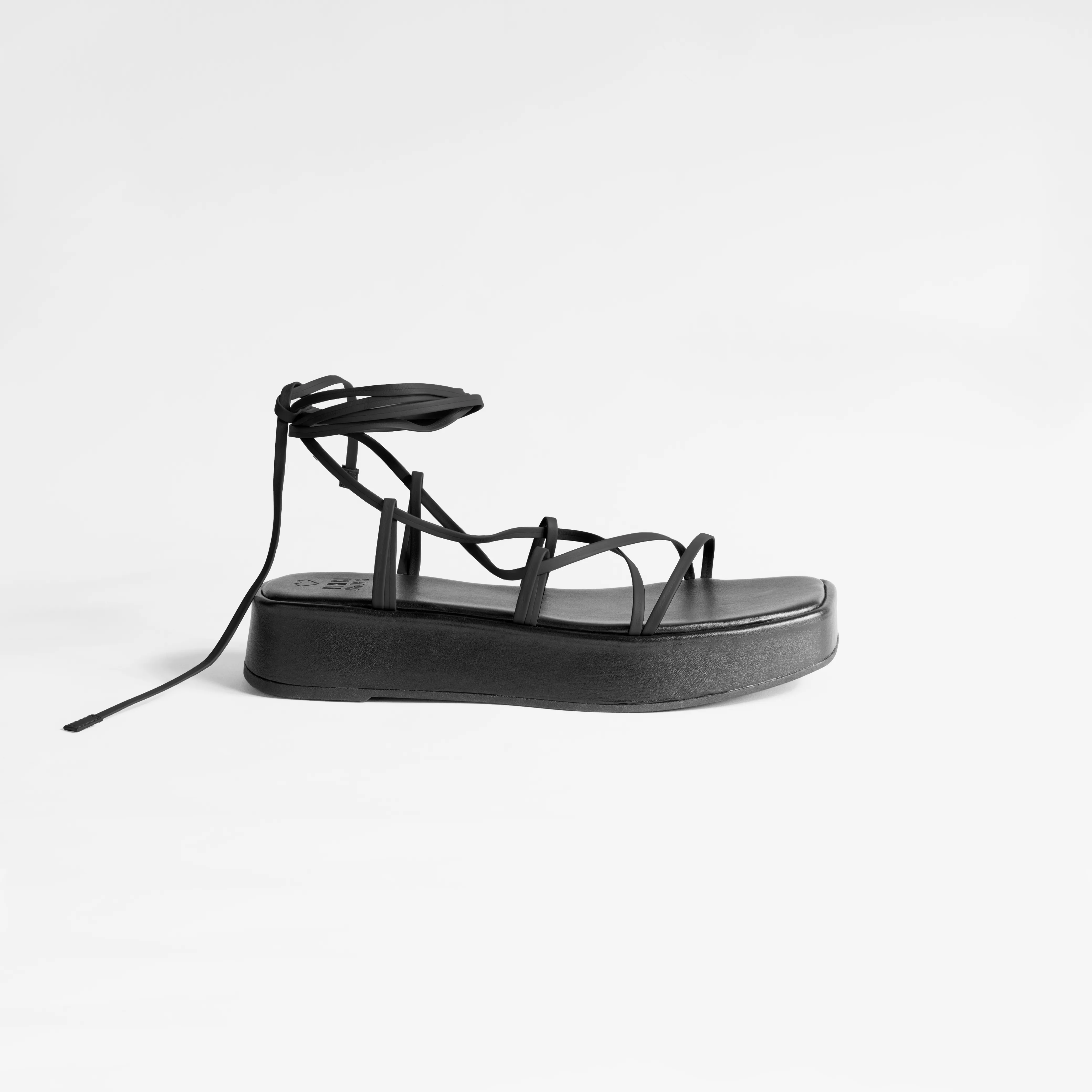 Vinci Shoes Eduarda Plataformas Negras