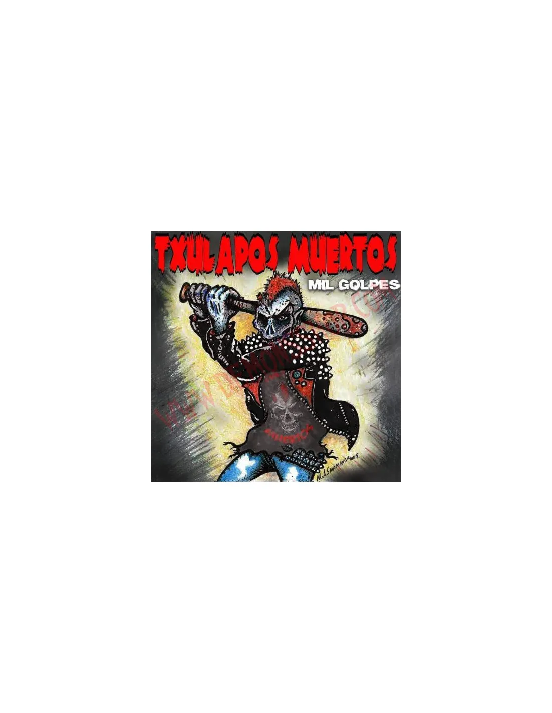 VINILO LP TXULAPOS MUERTOS  MIL GOLPES