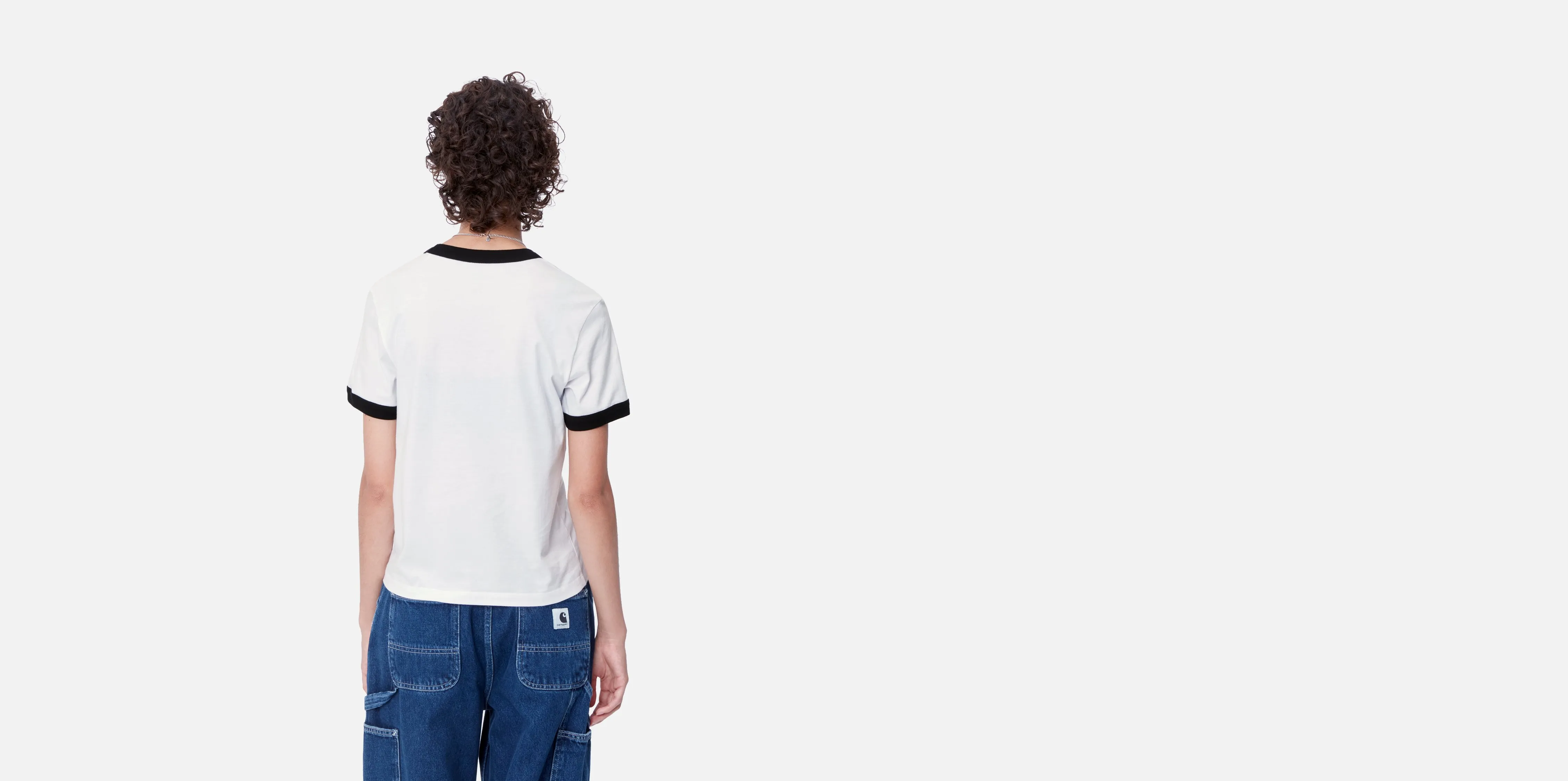 W' S/S BROWN DUCKS RINGER TS