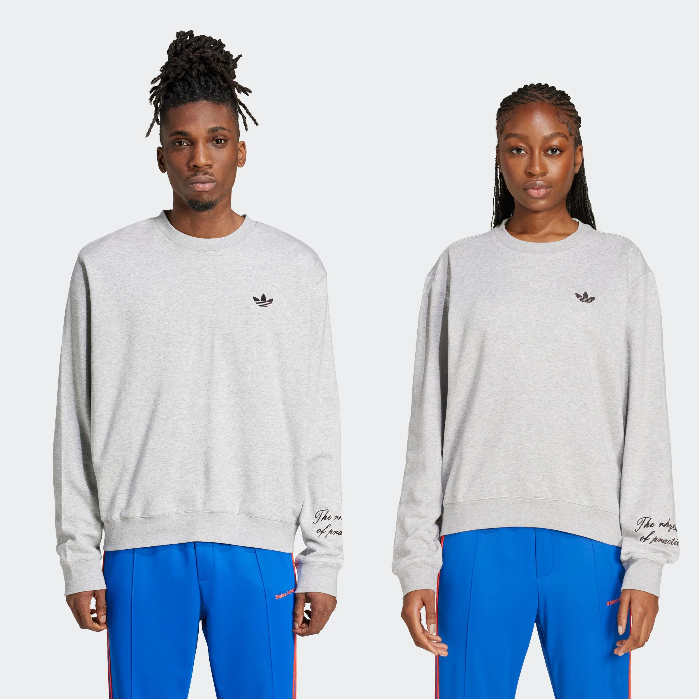 Wales Bonner L/S G Crewneck Grey