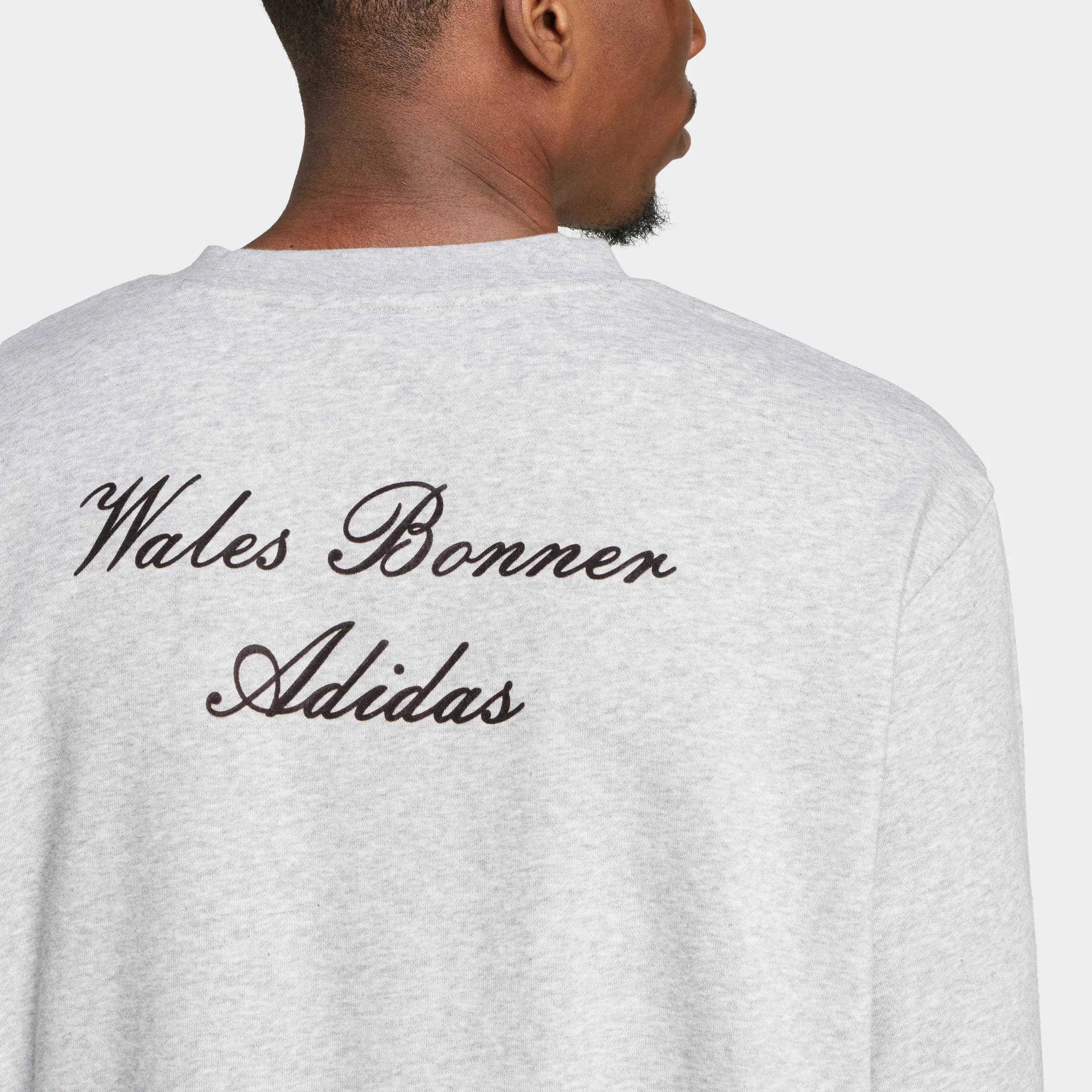 Wales Bonner L/S G Crewneck Grey