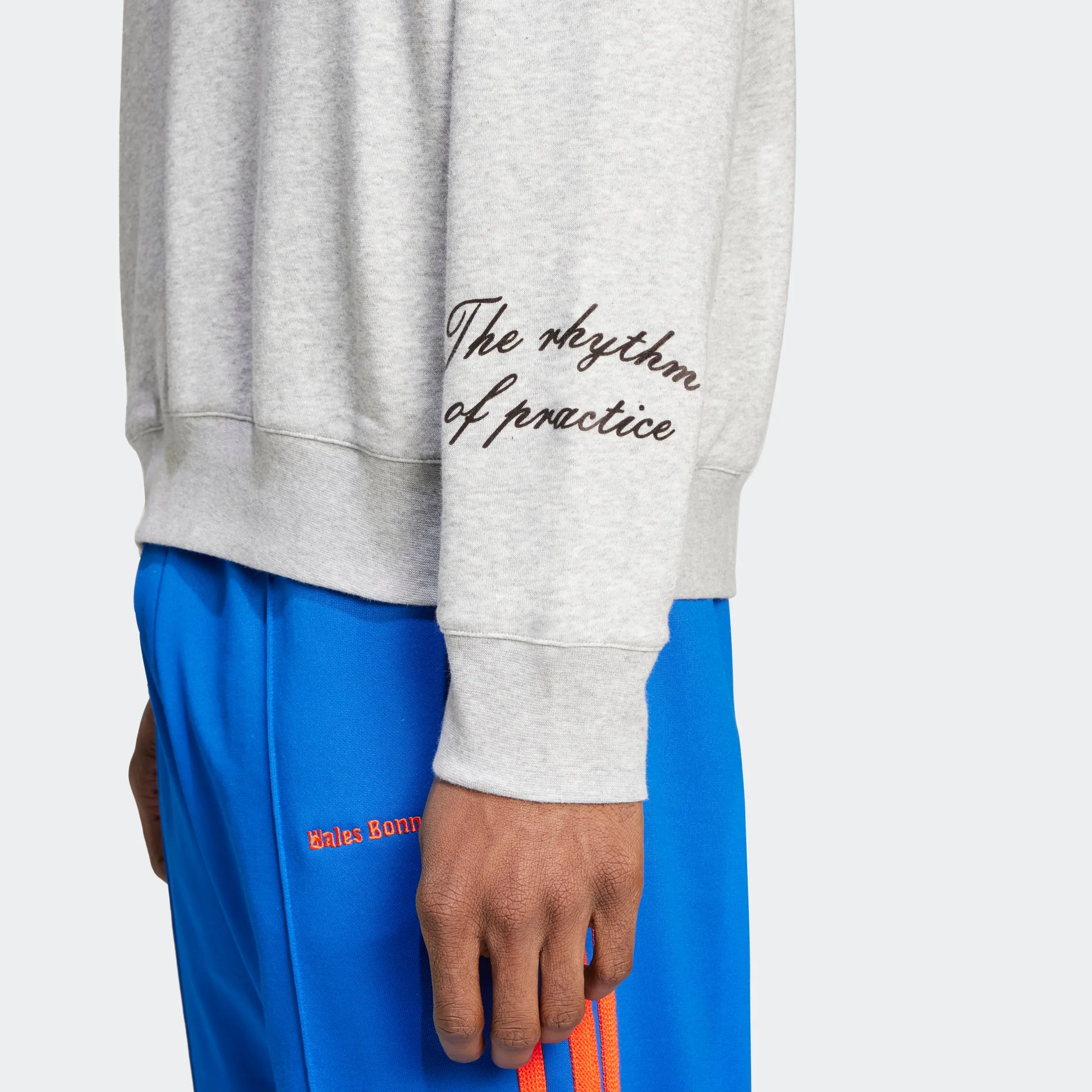 Wales Bonner L/S G Crewneck Grey