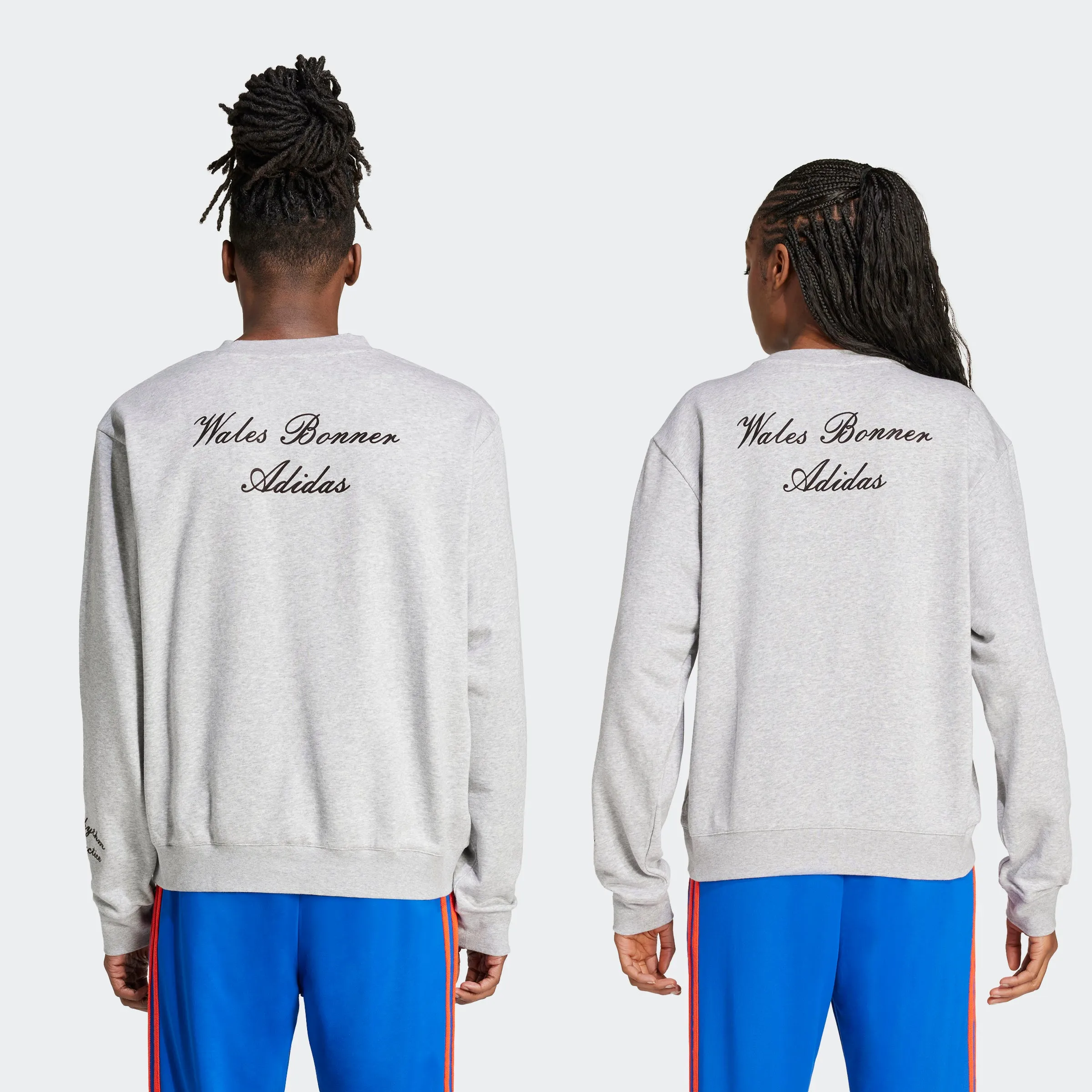 Wales Bonner L/S G Crewneck Grey