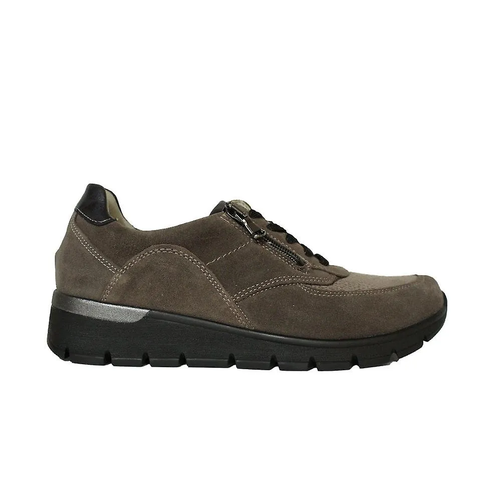 WOMEN'S WALDLAUFER KROMONA | 626K02 316 190 | MOUSE CARBON | WOMEN'S CASUAL TRAINERS